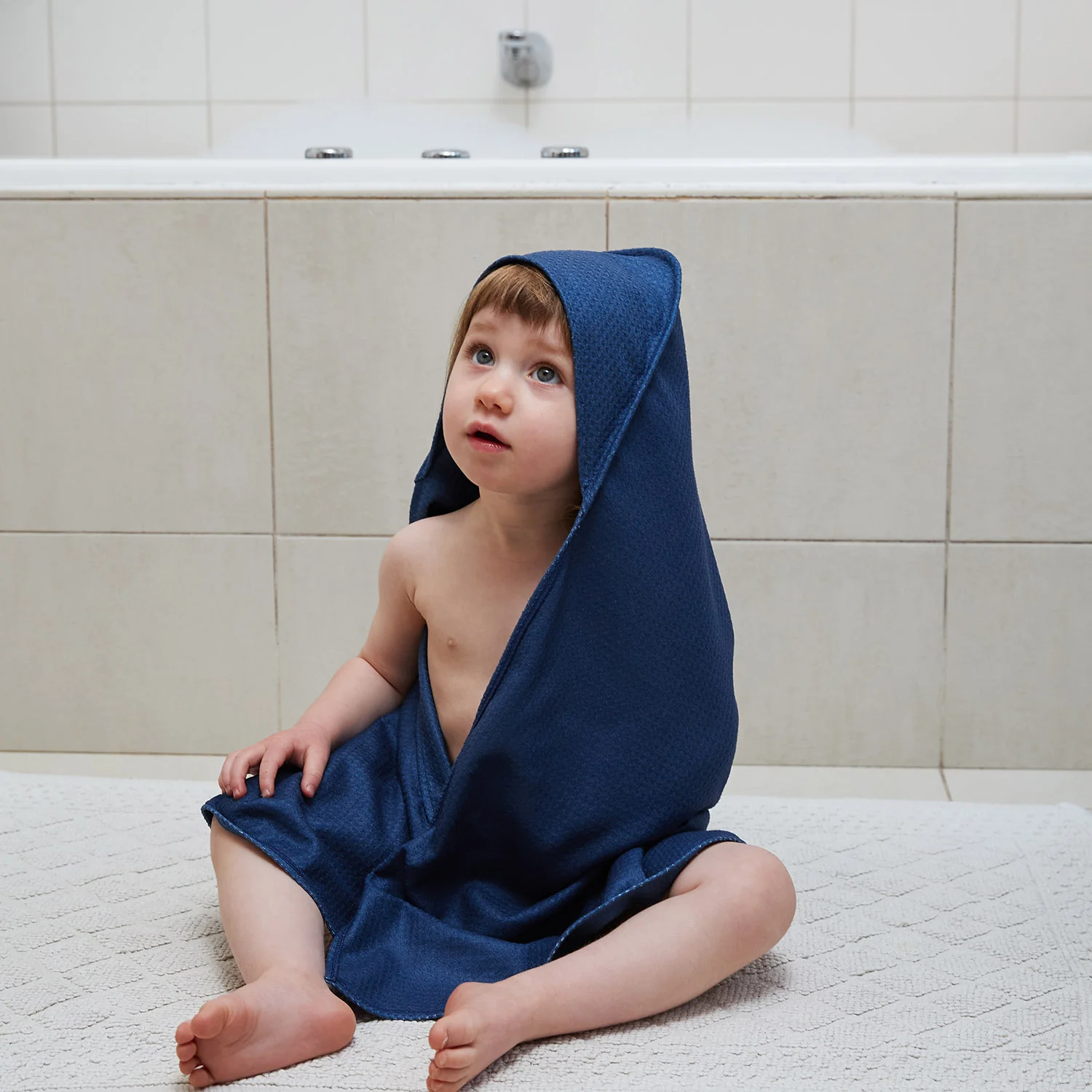 Dock & Bay Baby Hooded Towels - Midnight Navy - Image 8