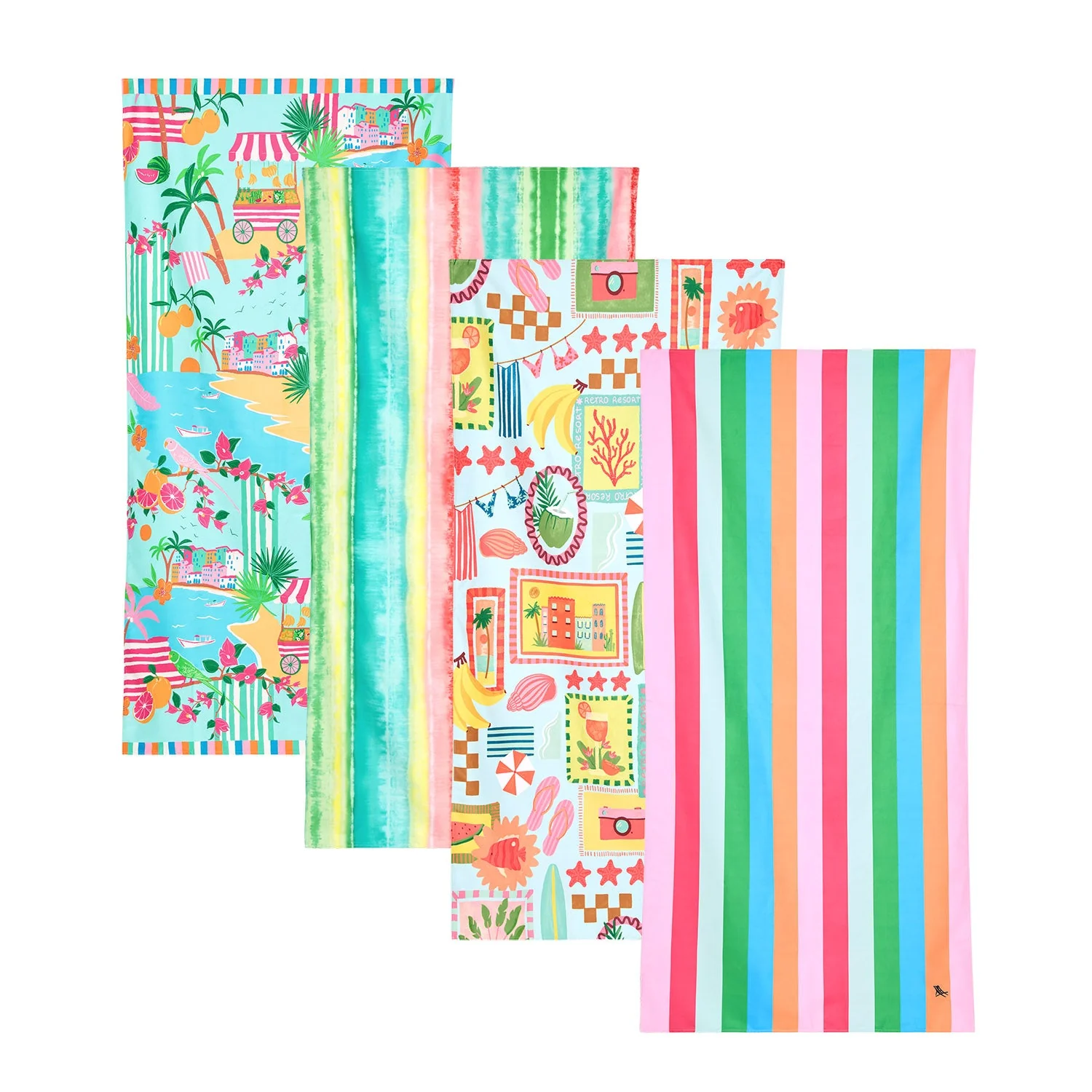 Dock & Bay Quick Dry Towels - Postcards From Paradise (Set of 4) - Image 13