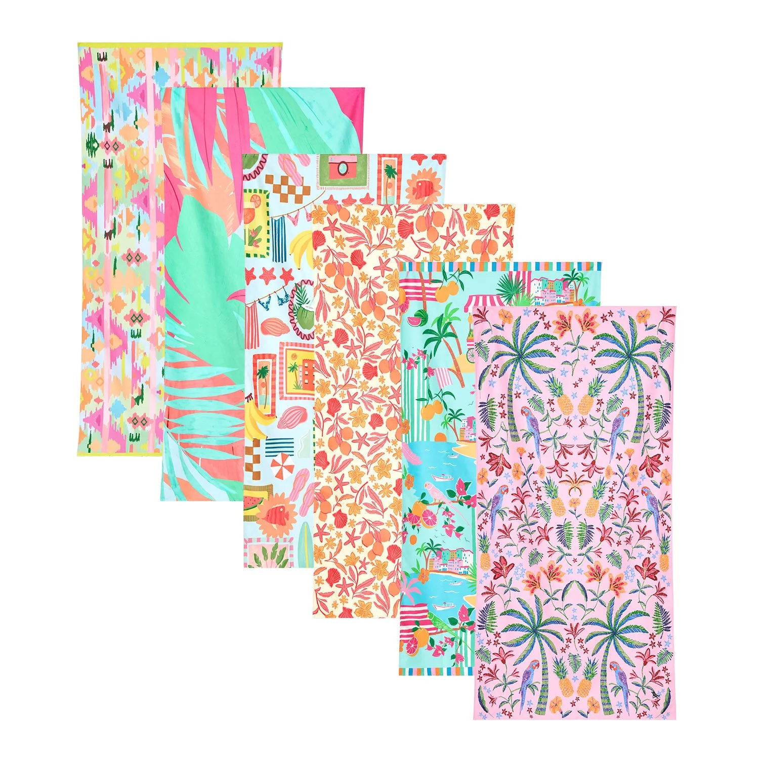 Dock & Bay Quick Dry Towels - Palm Paradise (Set of 6)