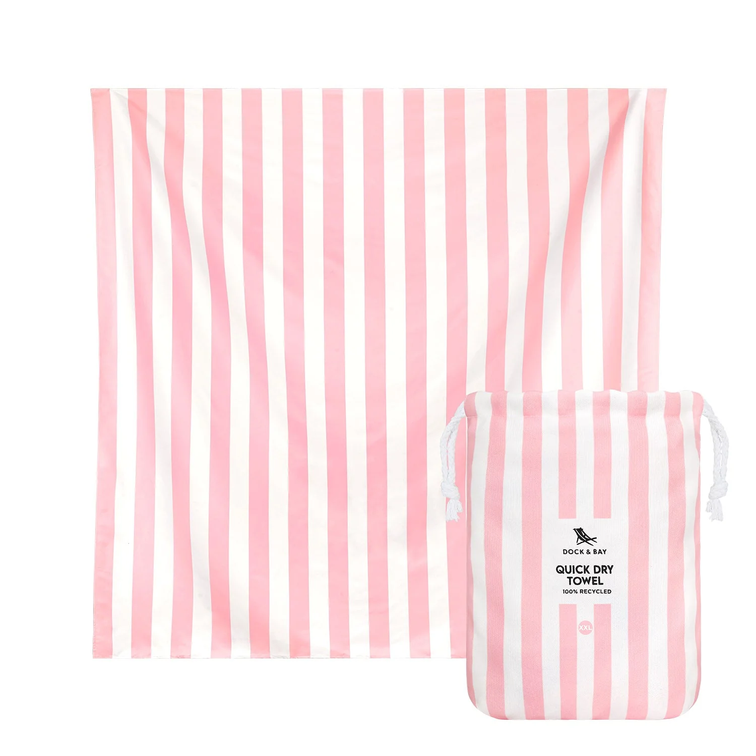 Dock & Bay Quick Dry Towel - Malibu Pink - Image 14