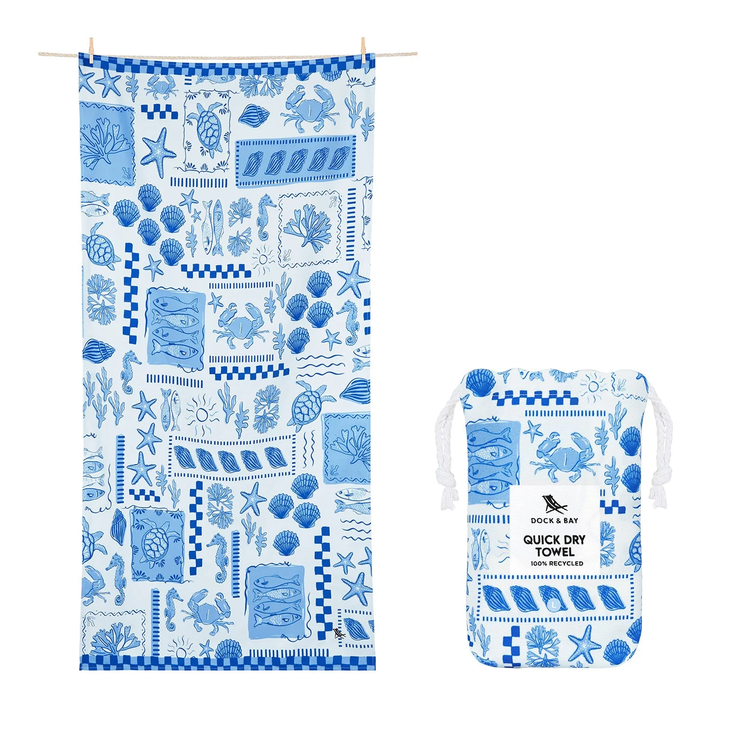 Dock & Bay Quick Dry Towel - Grecian Shores - Image 14