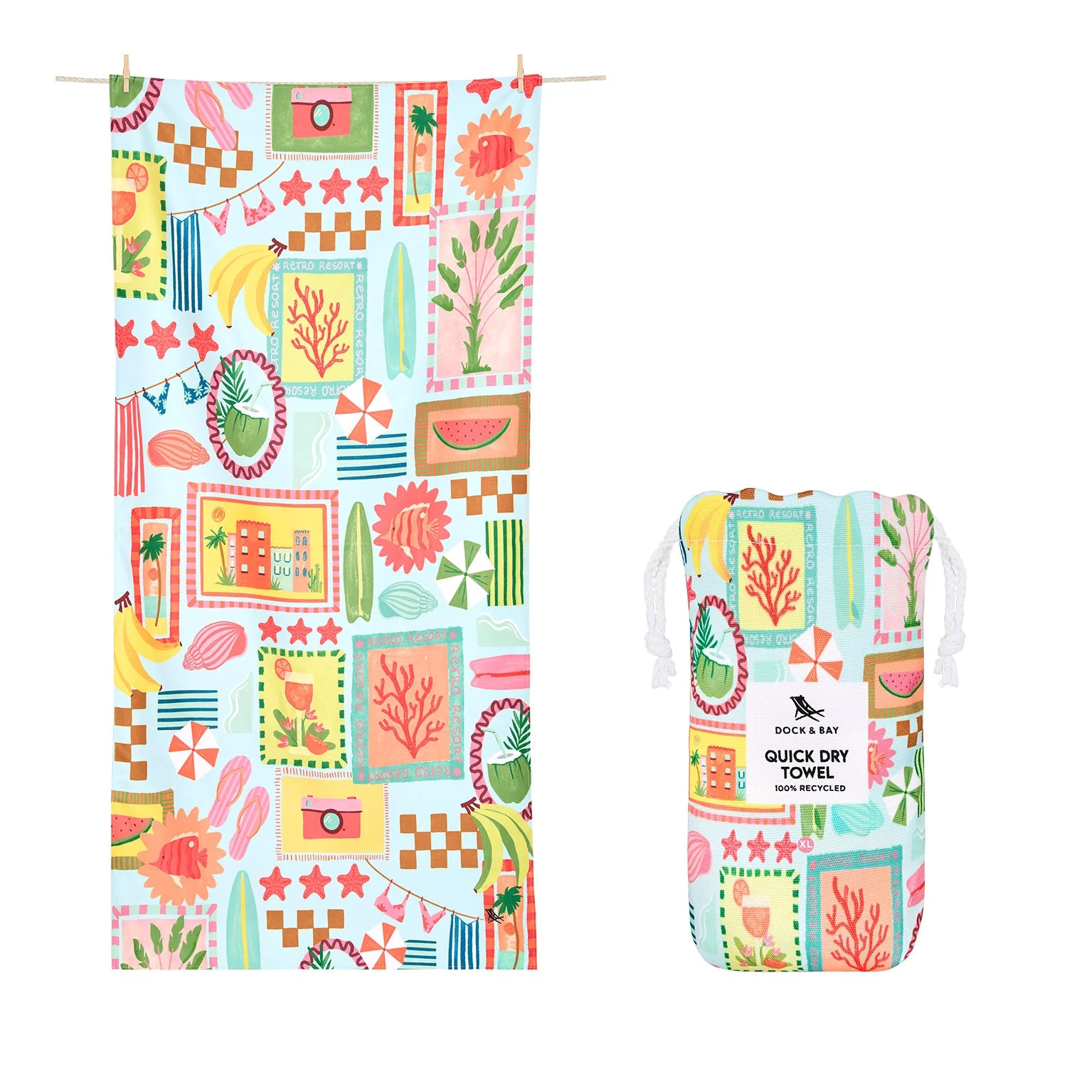 Dock & Bay Quick Dry Towel - Wish You Were Here - Image 16