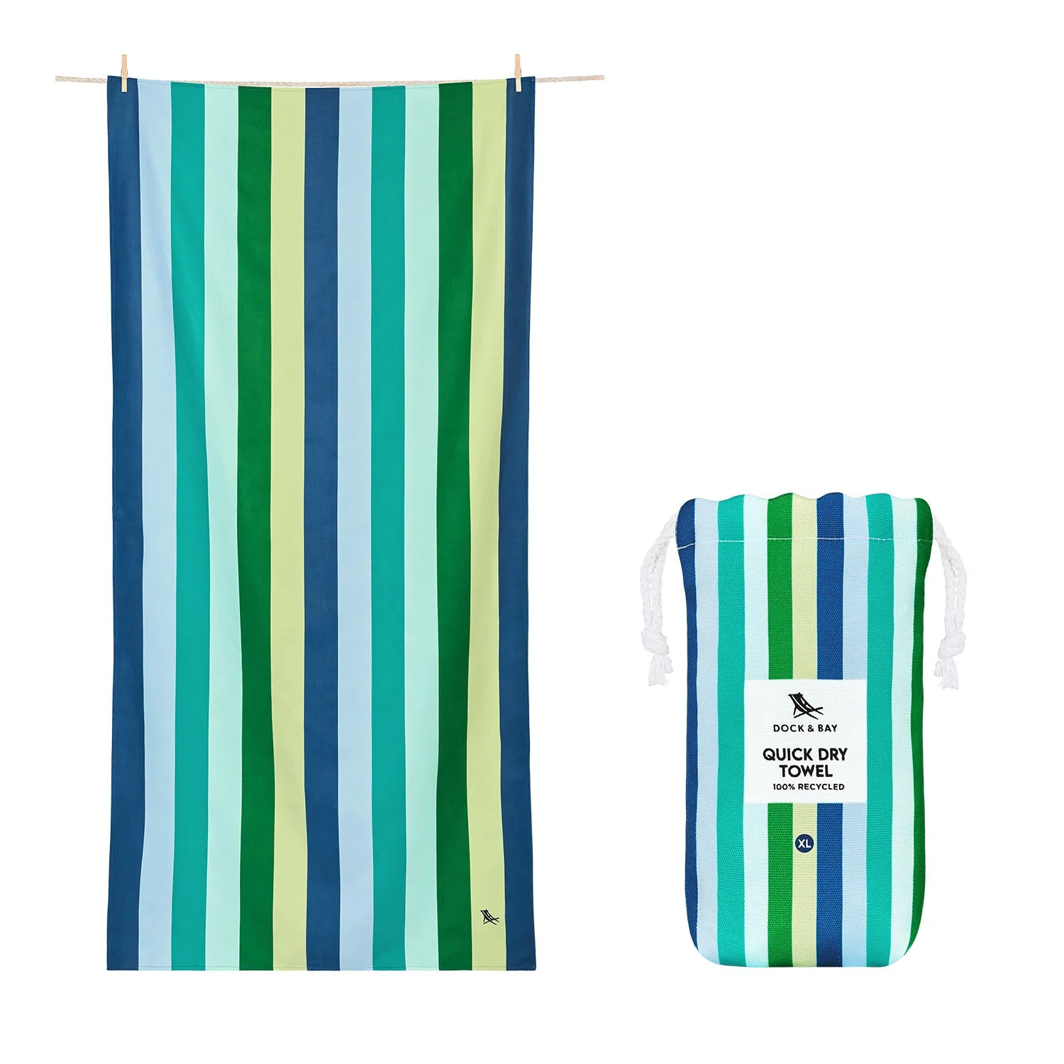 Dock & Bay Quick Dry Towel - Cool Lagoon - Image 13