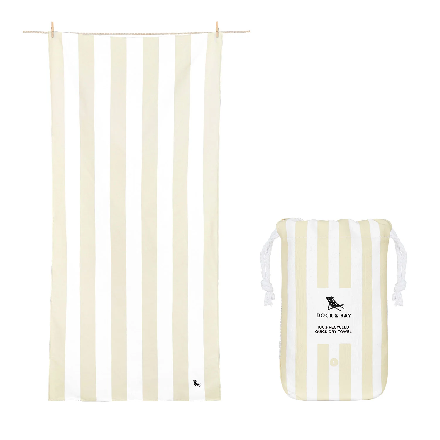 Dock & Bay Quick Dry Towels - Nice & Neutral (Set of 4) - Image 8