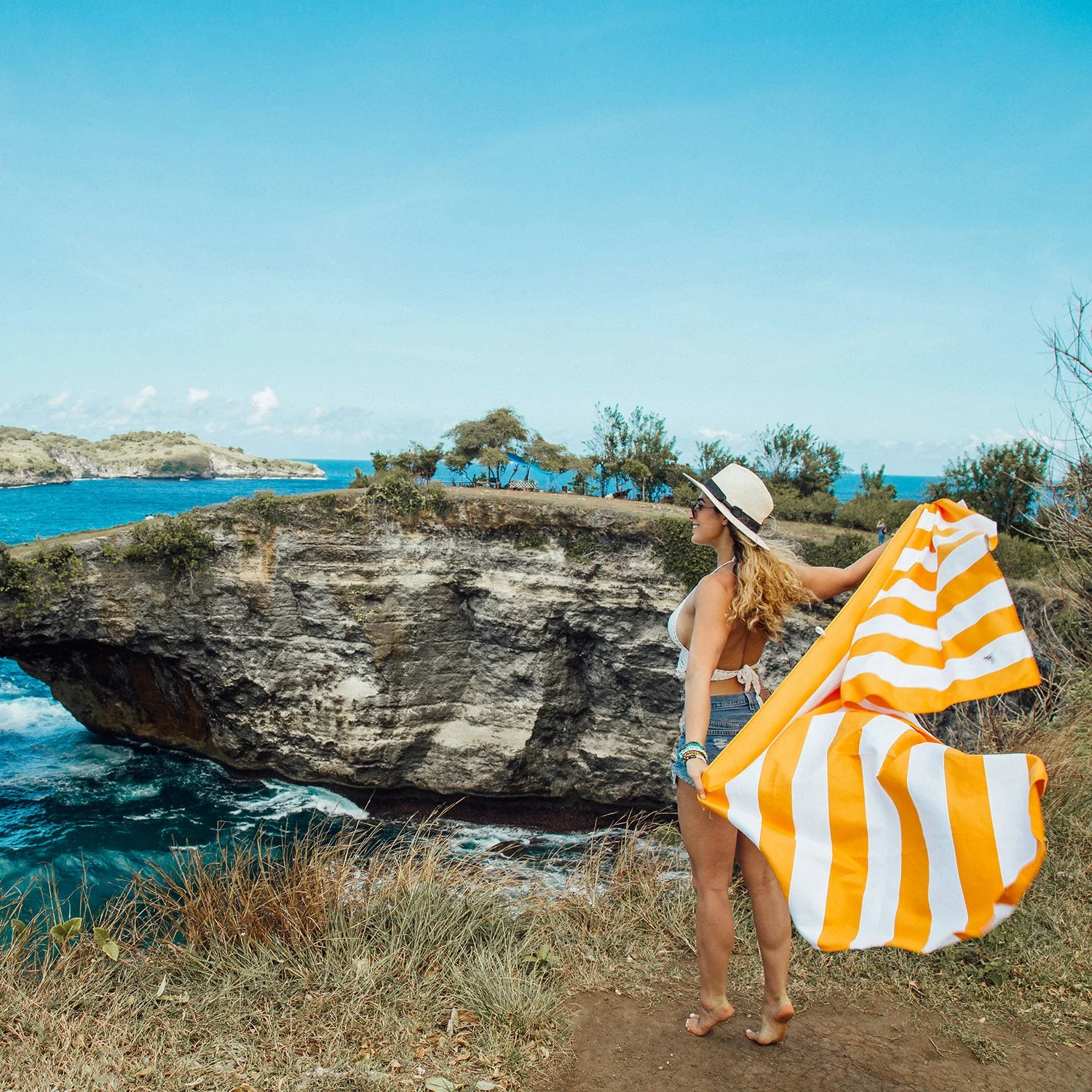 Dock & Bay Quick Dry Towel - Ipanema Orange - Image 8