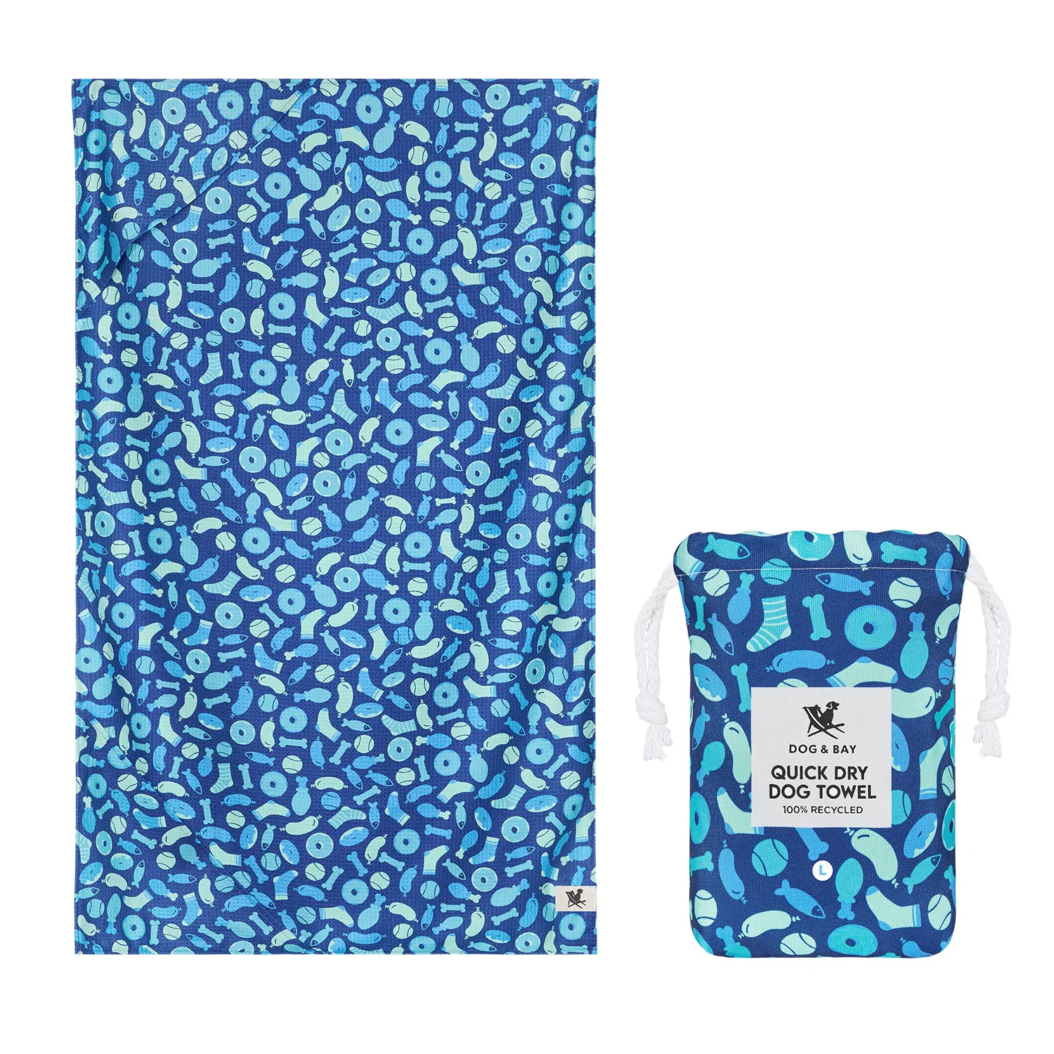 Dock & Bay Dog Towel - A Dogs Dinner - Image 2