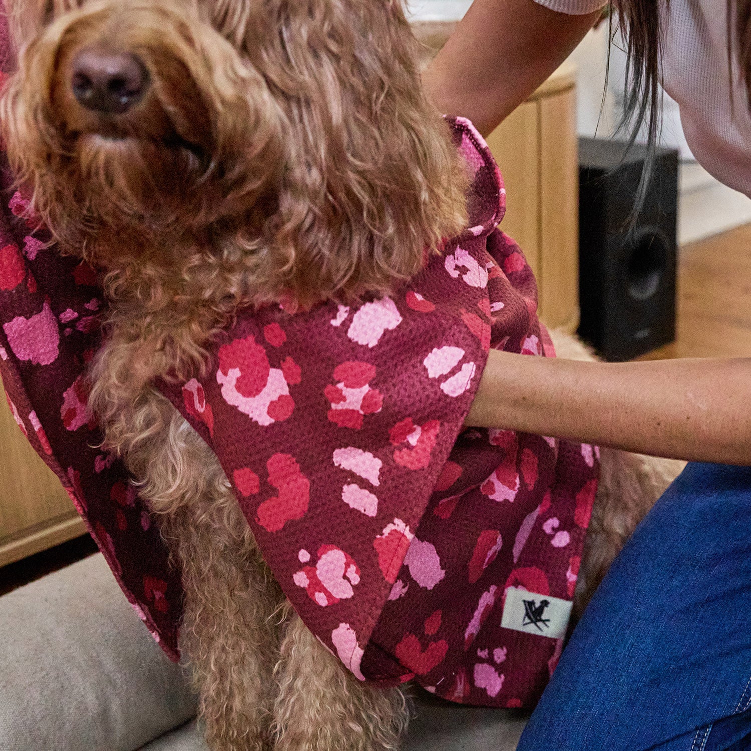Dock & Bay Dog Towel - Pink Paws - Image 7
