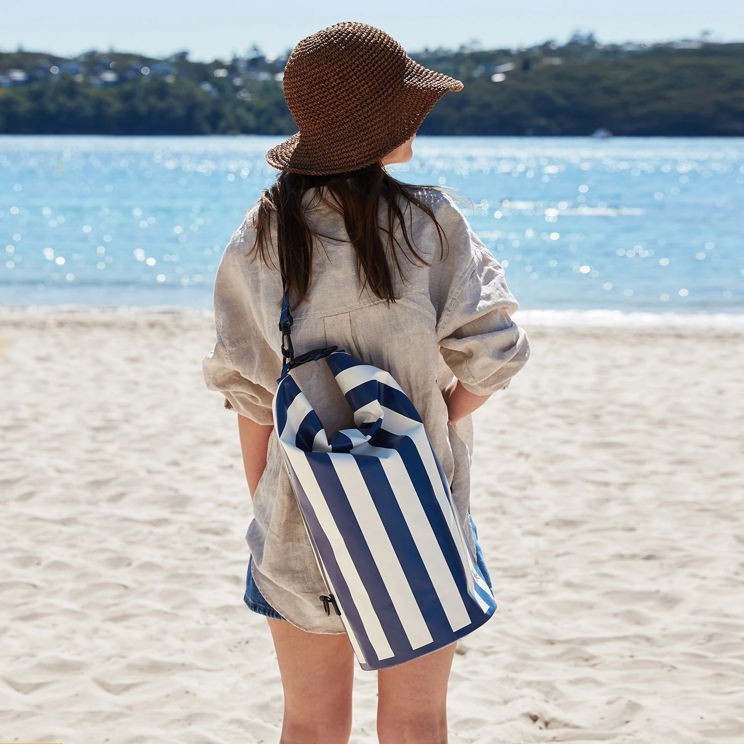 Dock & Bay Medium Waterproof Dry Bag, 20L capacity - Whitsunday Blue - Image 9