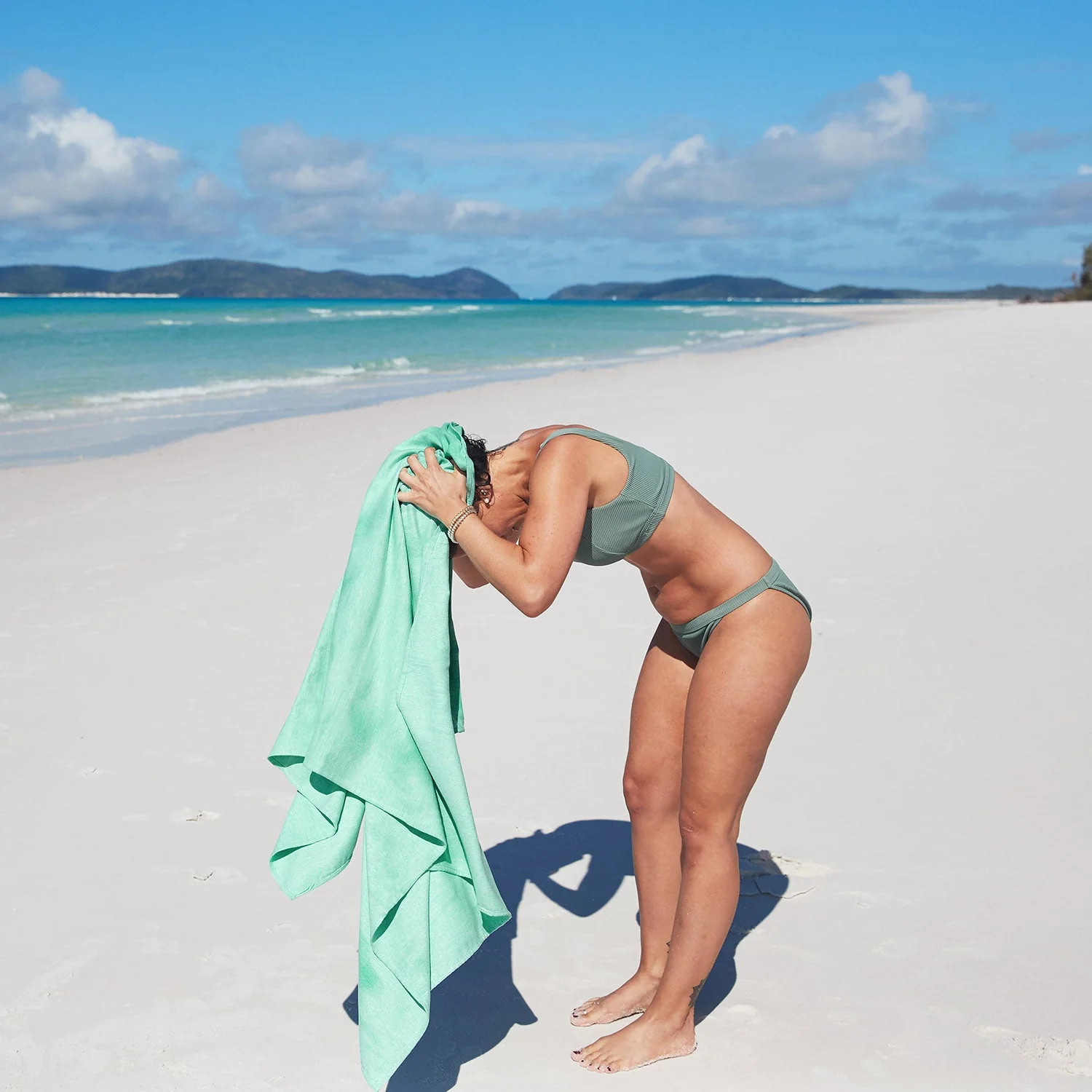 Dock & Bay Quick Dry Towel - Rainforest Green - Image 8