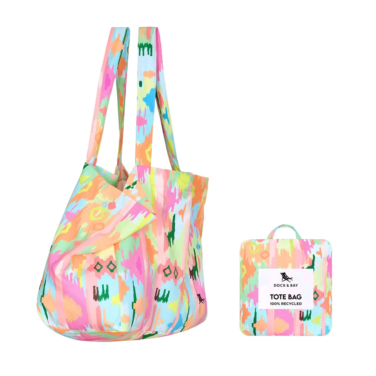 Dock & Bay Foldaway Tote Bags - Ibiza Glow - Image 4