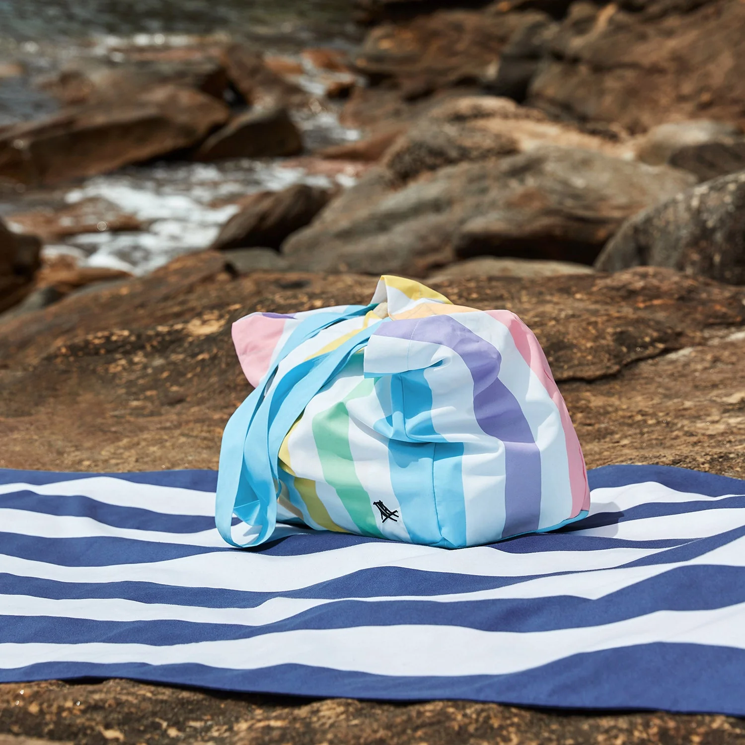 Dock & Bay Foldaway Tote Bags - Unicorn Waves - Image 5
