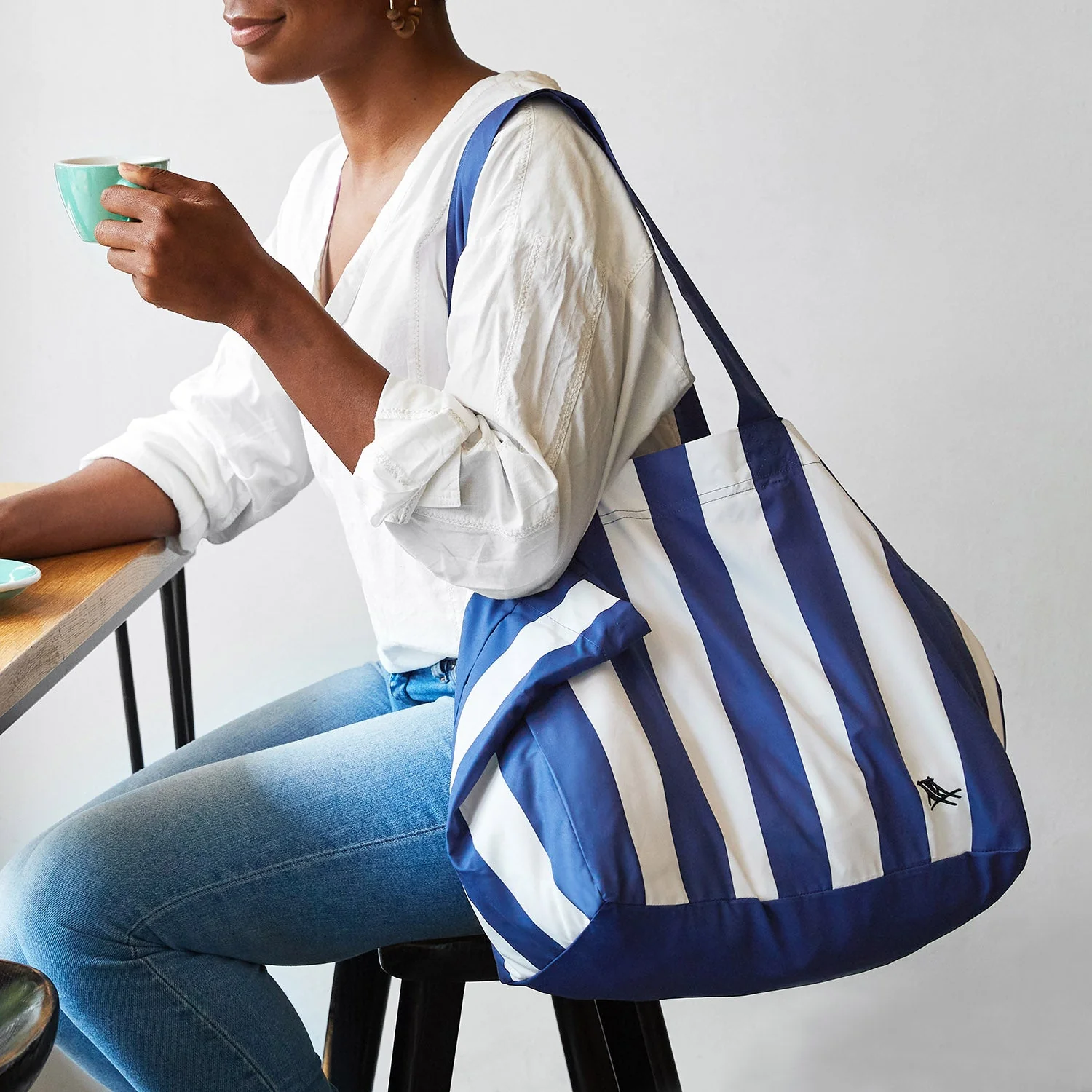 Dock & Bay Foldaway Tote Bags - Whitsunday Blue - Image 7