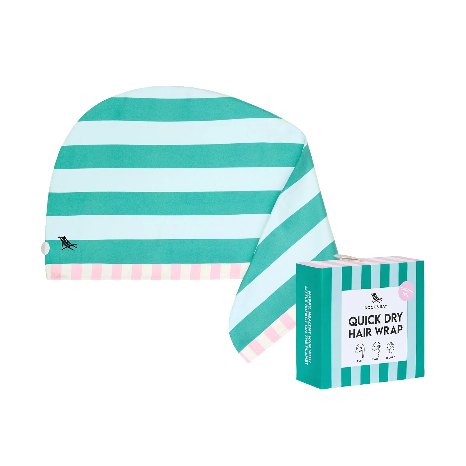 Dock & Bay Hair Wrap - Pastel Pier - Image 2
