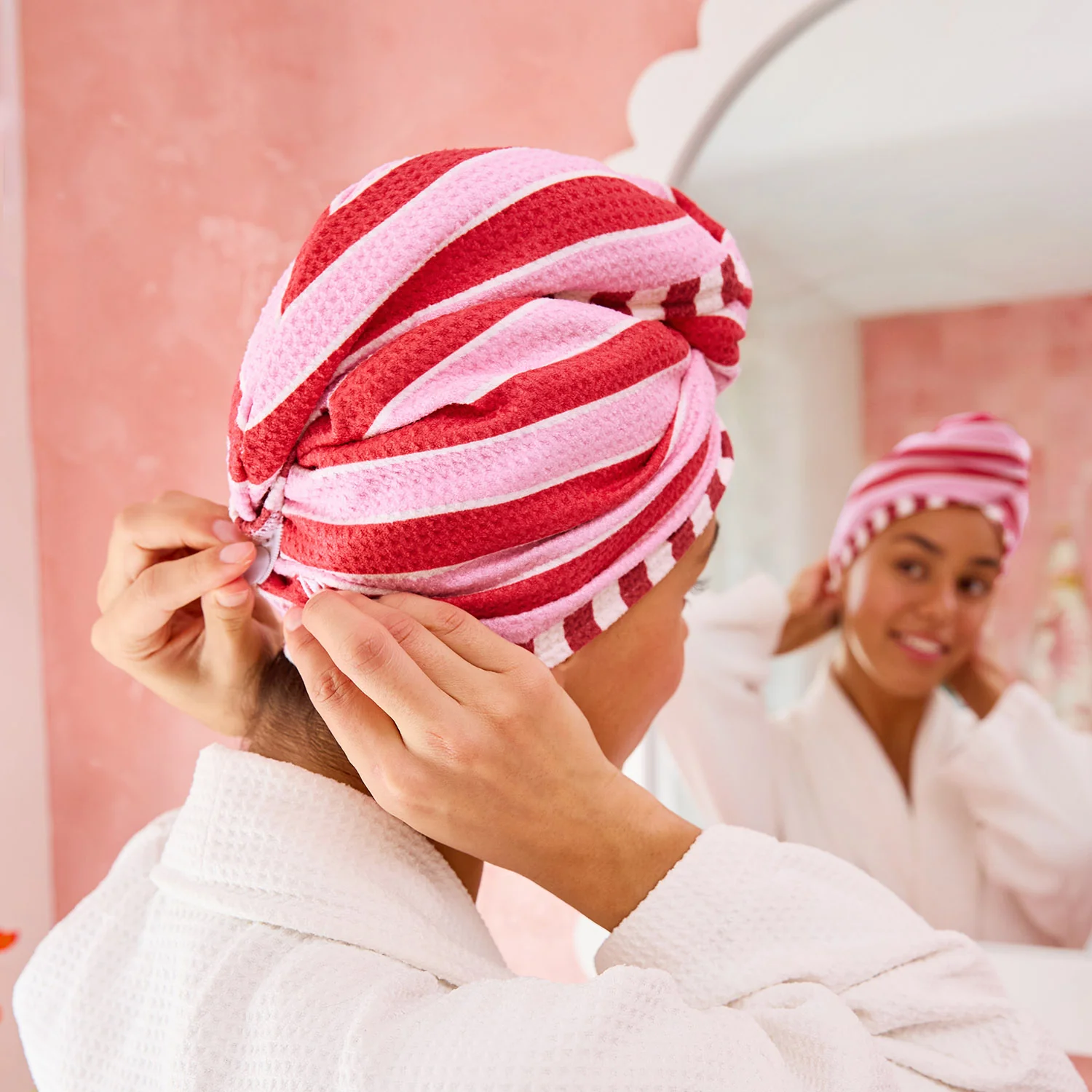 Dock & Bay Hair Wrap - Cherry Bomb - Image 9