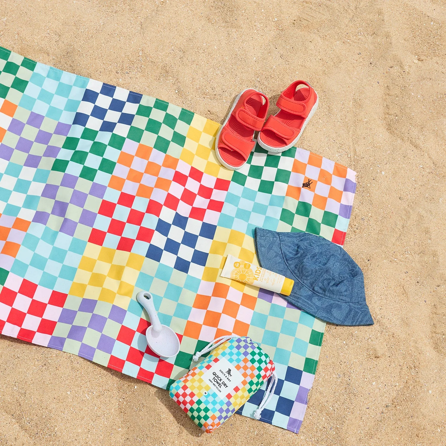 Dock & Bay Kids Beach Towel - Check Me Out - Image 2