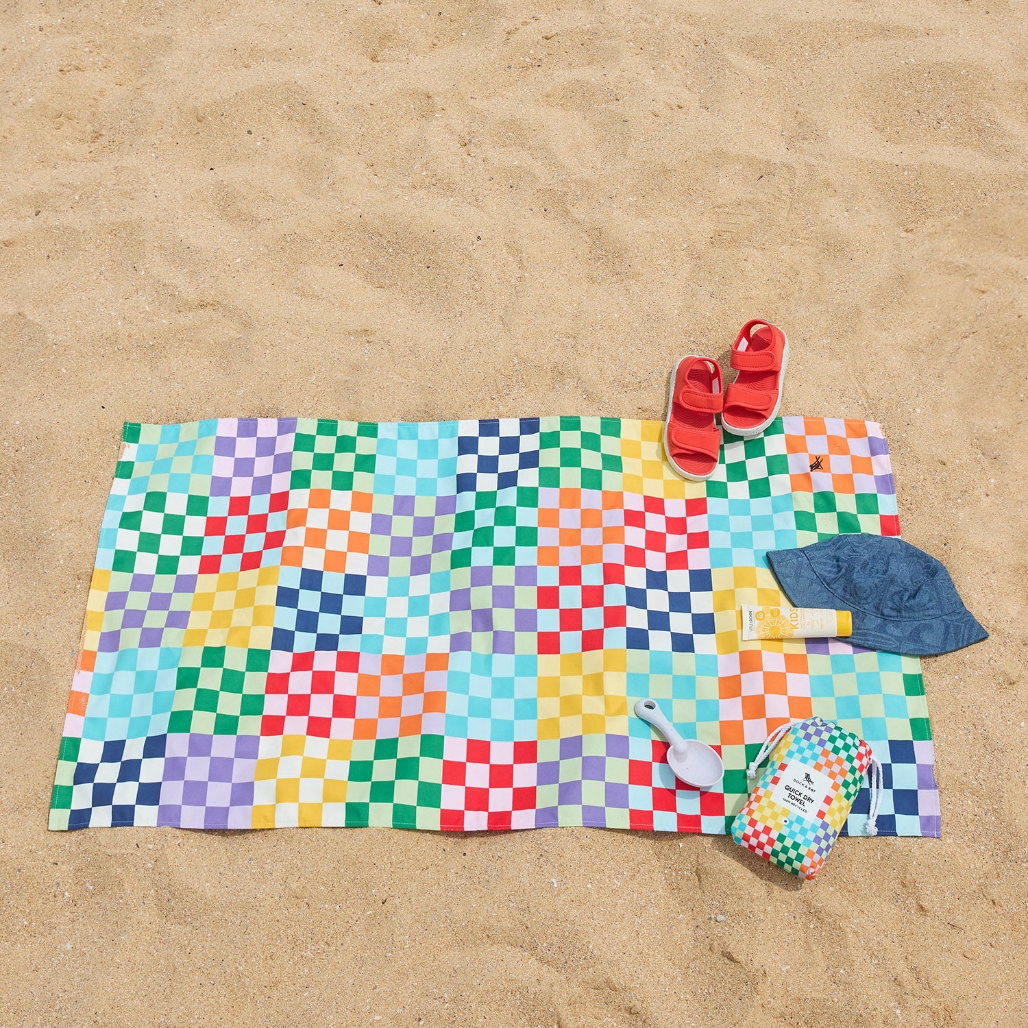 Dock & Bay Kids Beach Towel - Check Me Out - Image 5