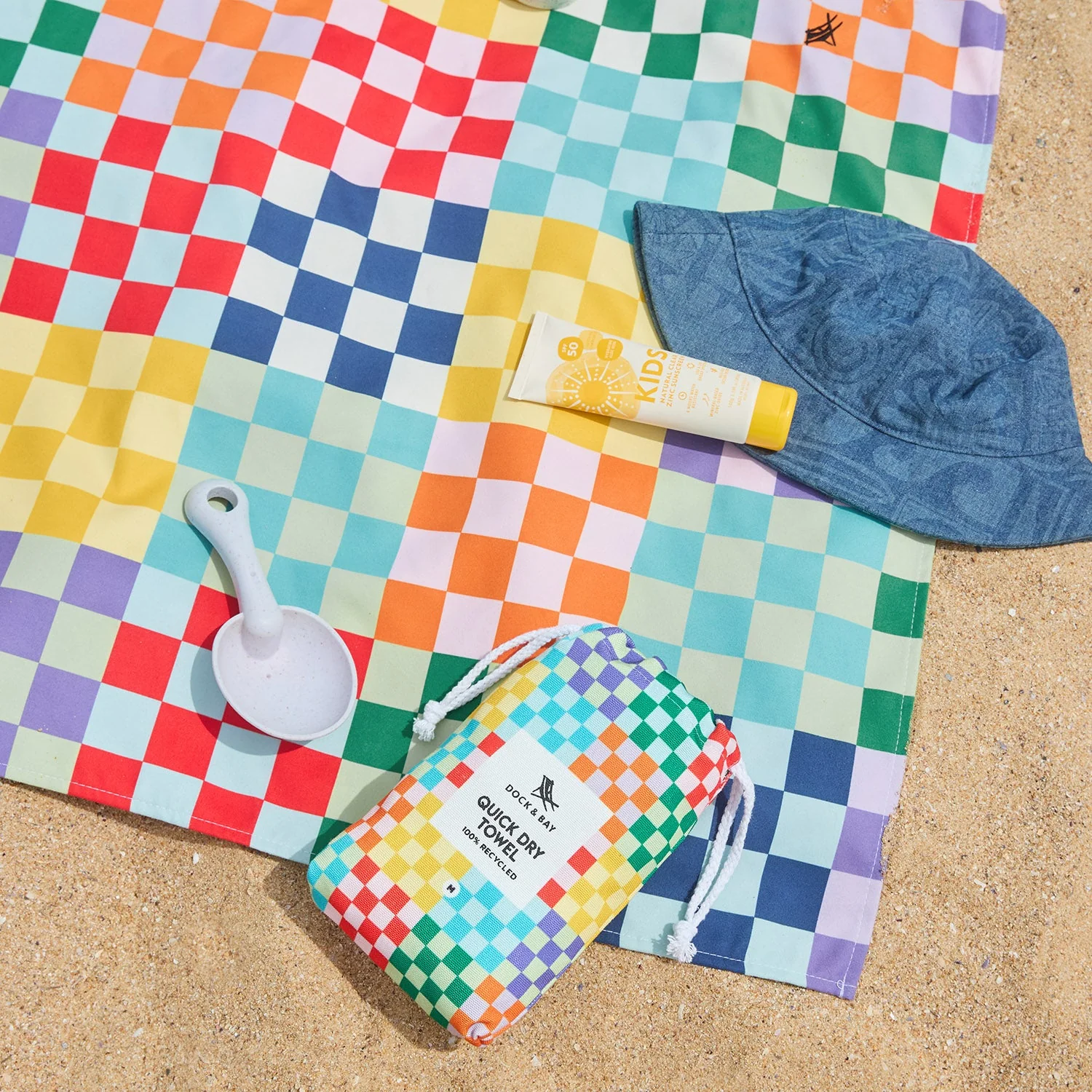 Dock & Bay Kids Beach Towel - Check Me Out - Image 6