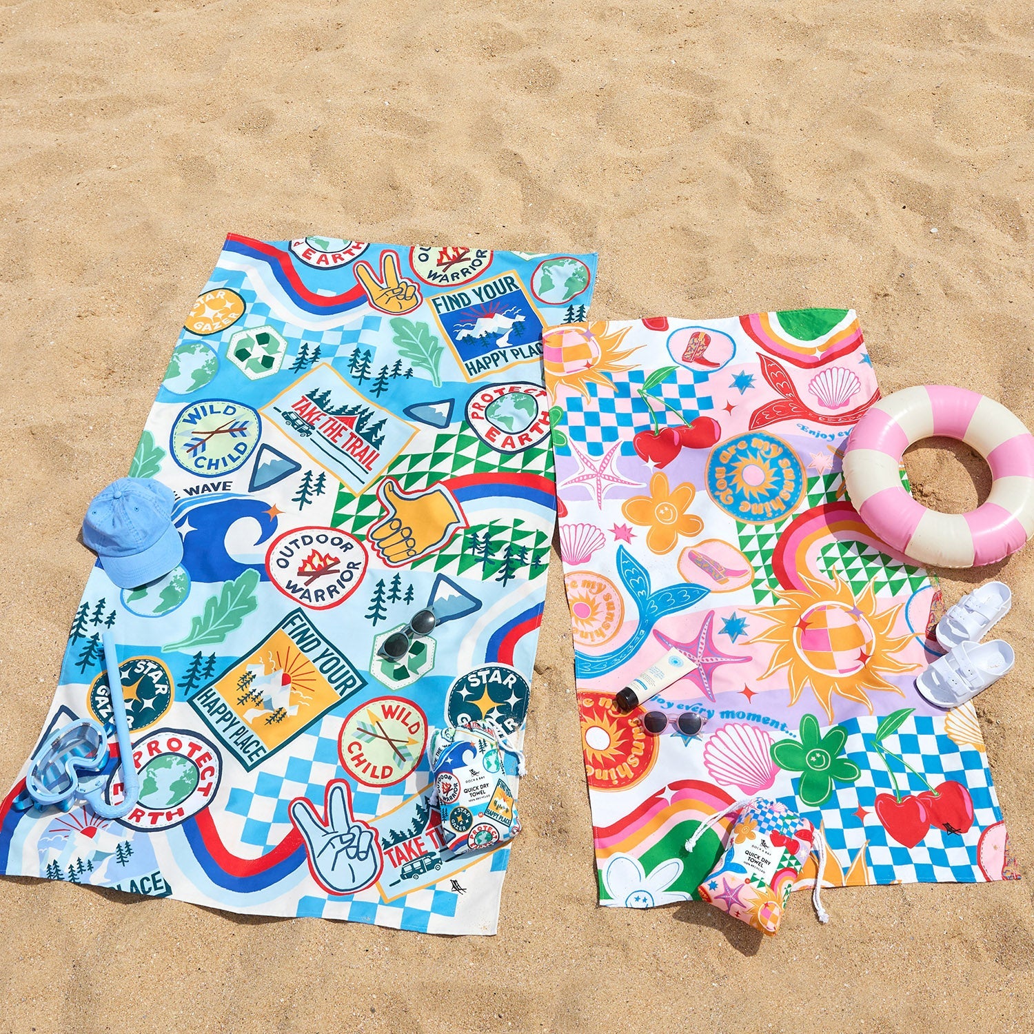 Dock & Bay Kids Beach Towel - Good Vibes Club - Image 7