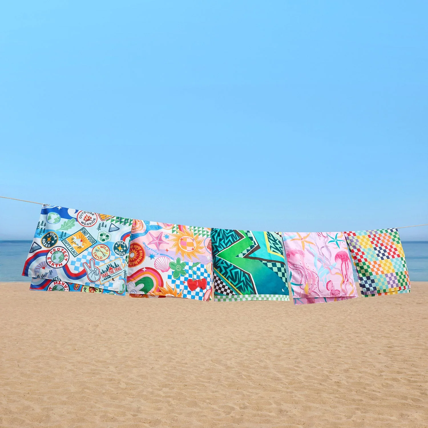 Dock & Bay Kids Beach Towel - Good Vibes Club - Image 8