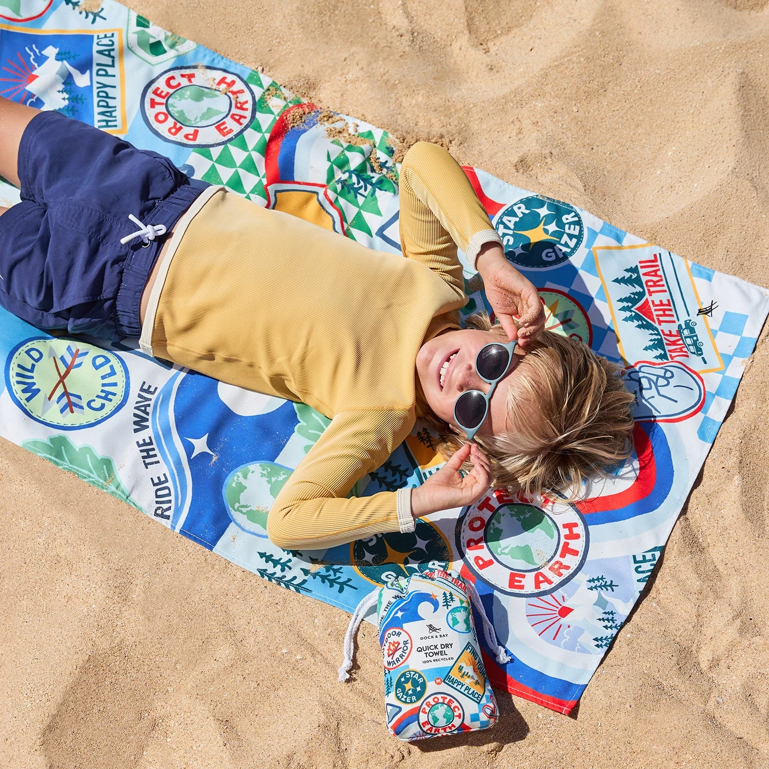 Dock & Bay Kids Beach Towel - Into the Wild - Image 2