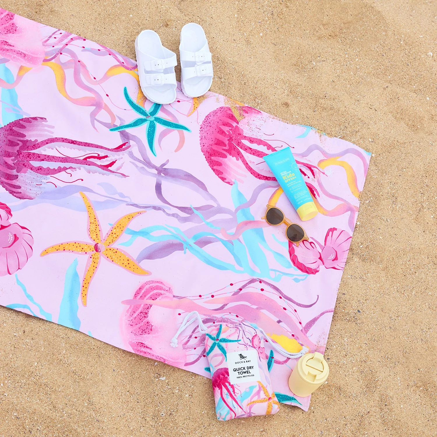 Dock & Bay Kids Beach Towel - Ready for this Jelly - Image 6