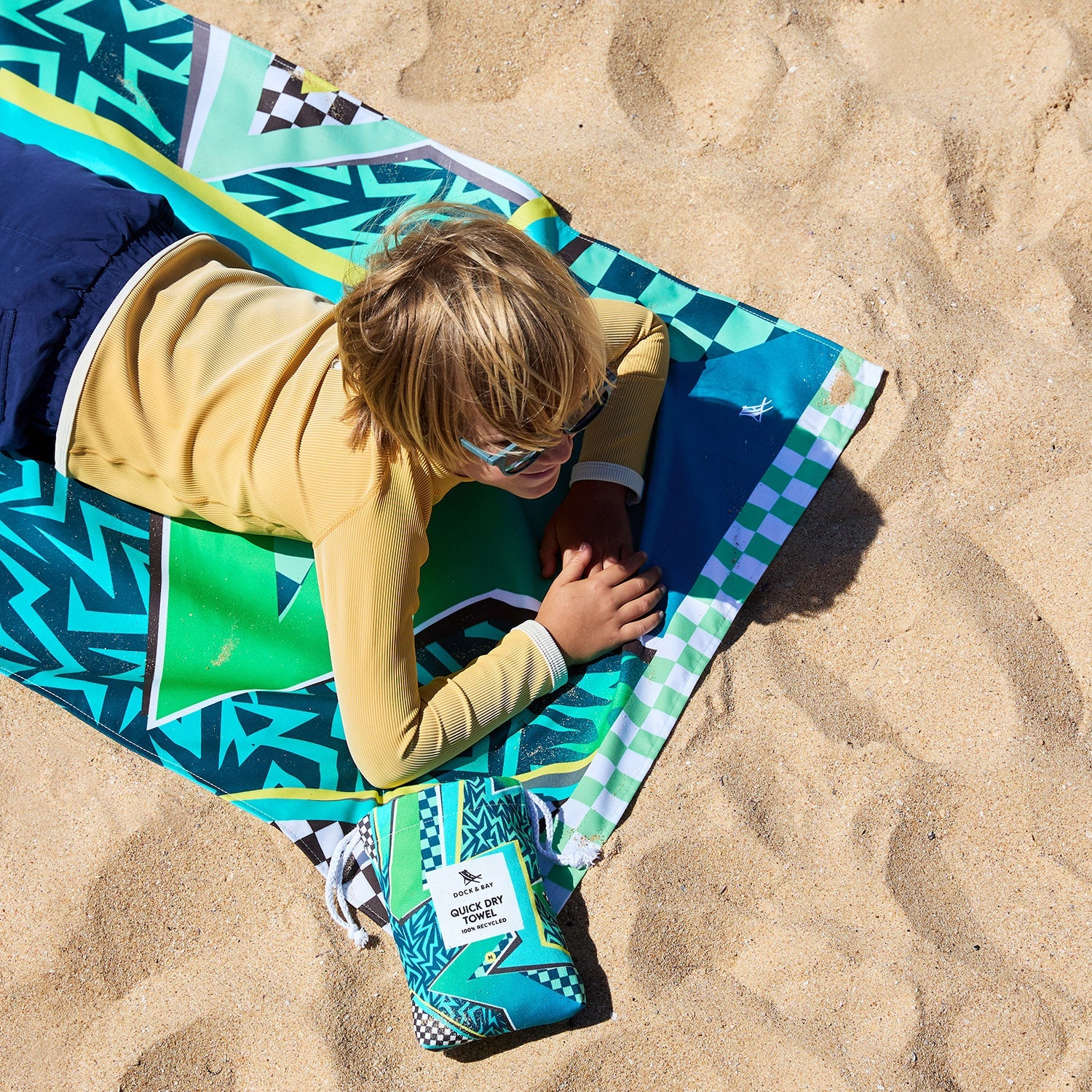 Dock & Bay Kids Beach Towel - Tide Skater - Image 2
