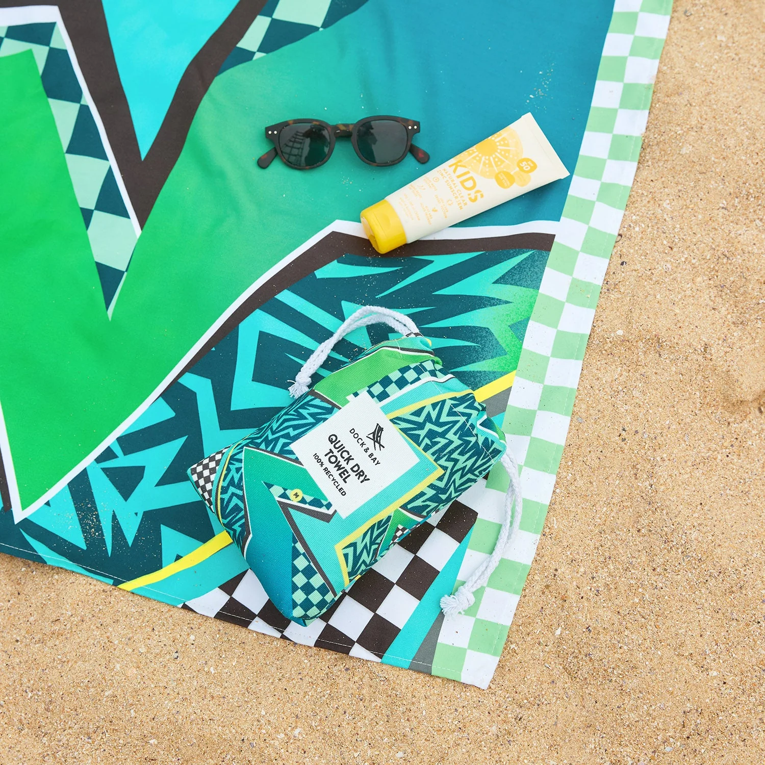 Dock & Bay Kids Beach Towel - Tide Skater - Image 7