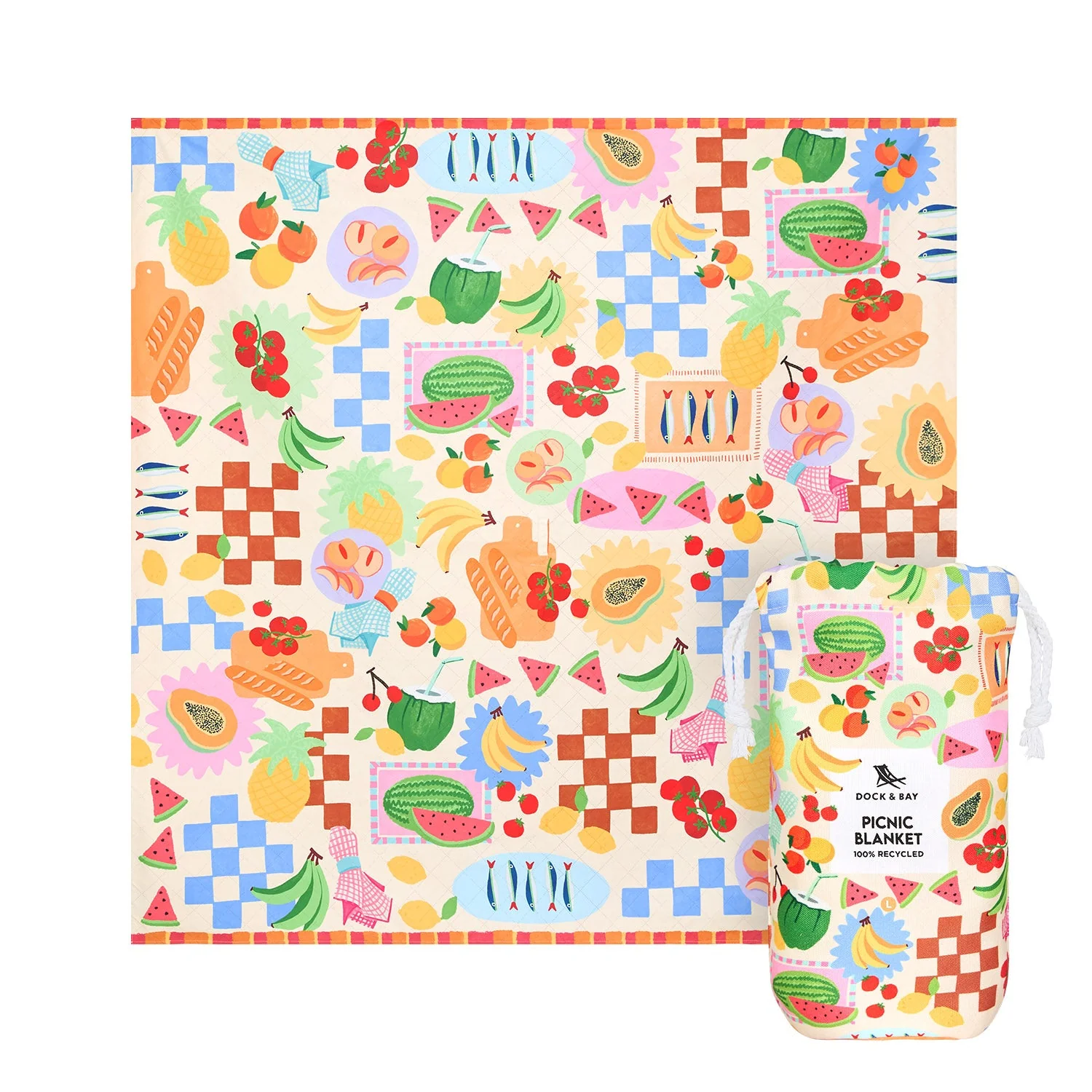 [COMBINED LISTING] Picnic Blanket Quick Dry Compact - Single - Image 8