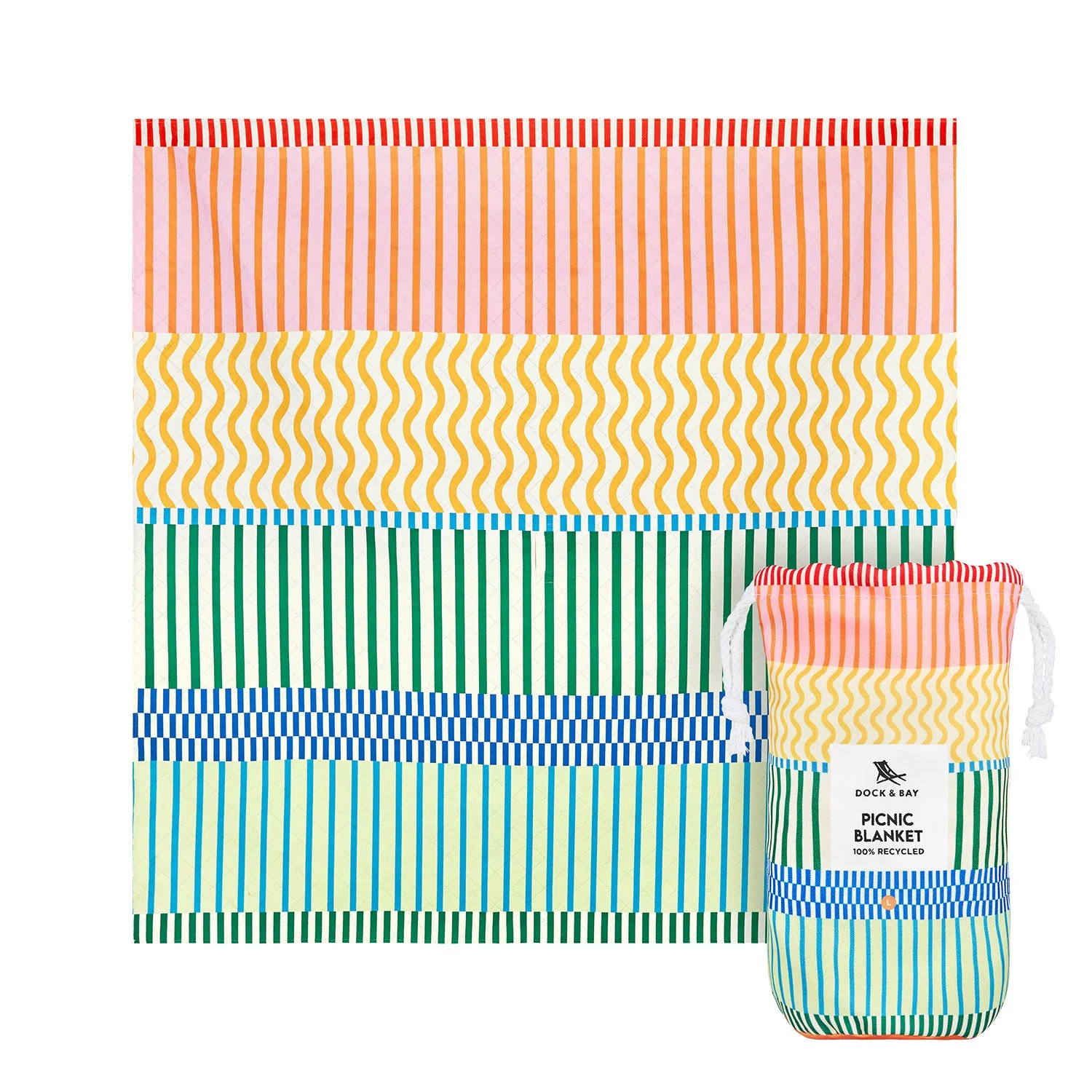 Dock & Bay Picnic Blanket - Stripe Up Your Life - Image 11