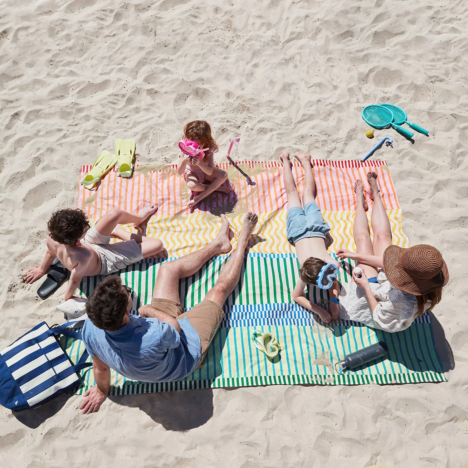 Dock & Bay Picnic Blanket - Stripe Up Your Life - Image 5