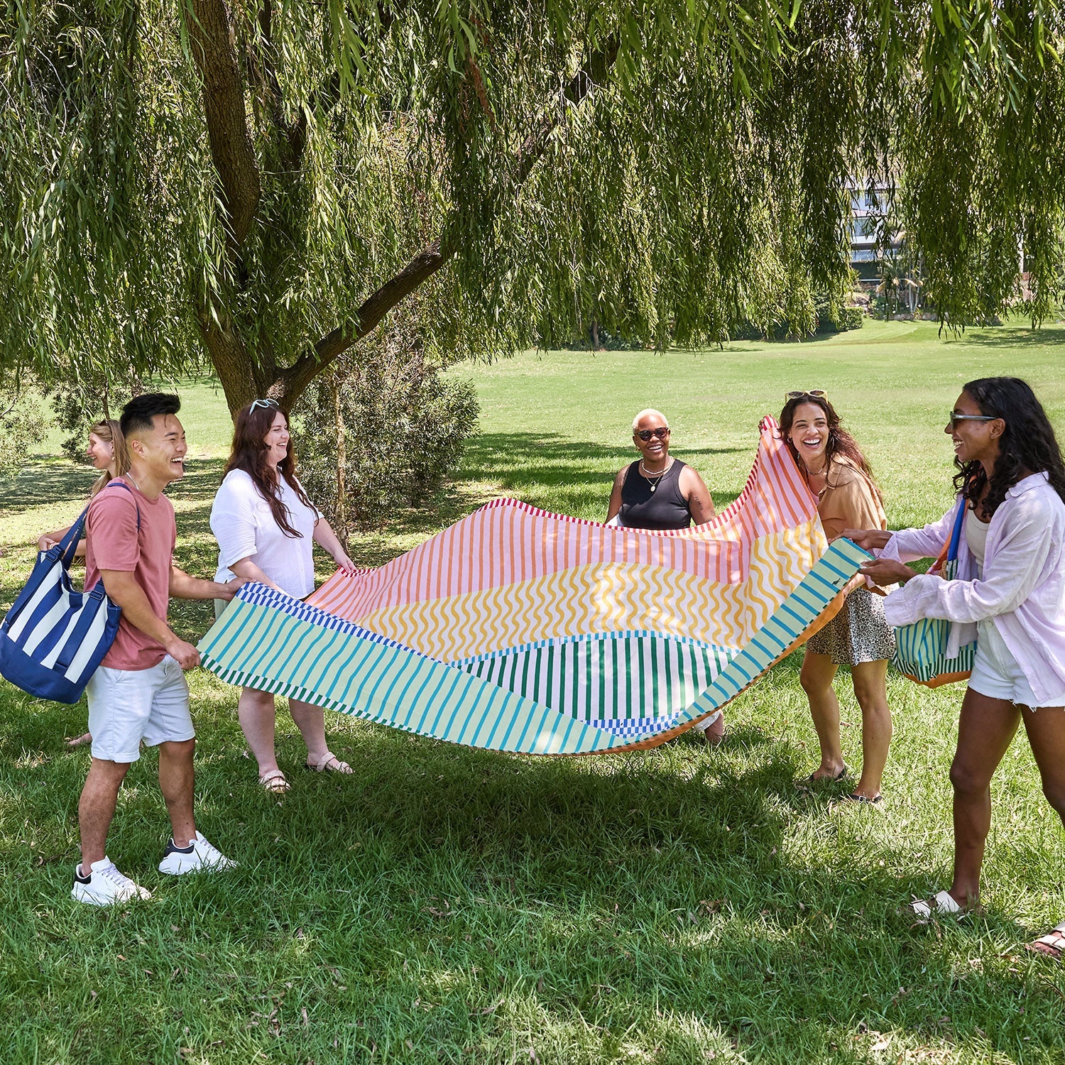 Dock & Bay Picnic Blanket - Stripe Up Your Life - Image 8
