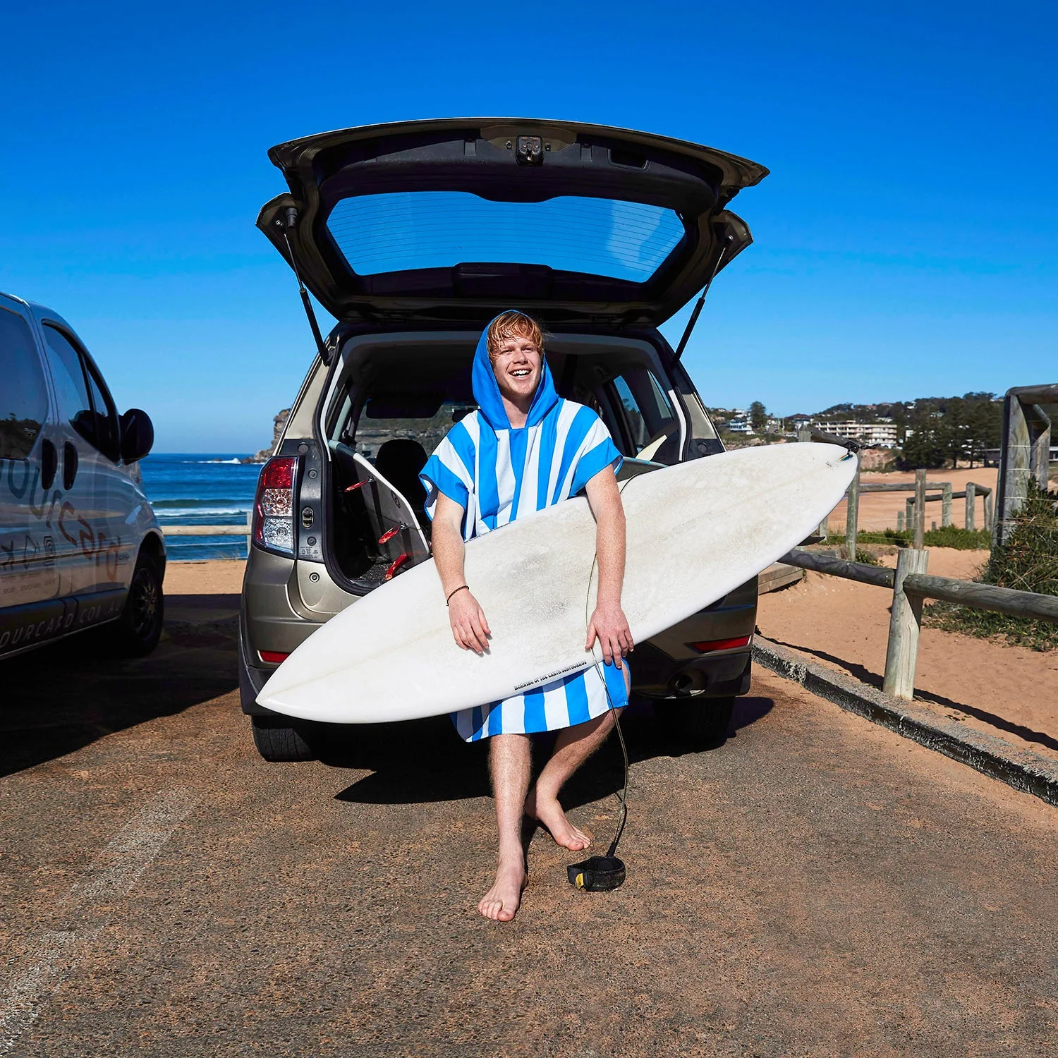 Dock & Bay Poncho - Adults - Bondi Blue - Outlet - Image 8