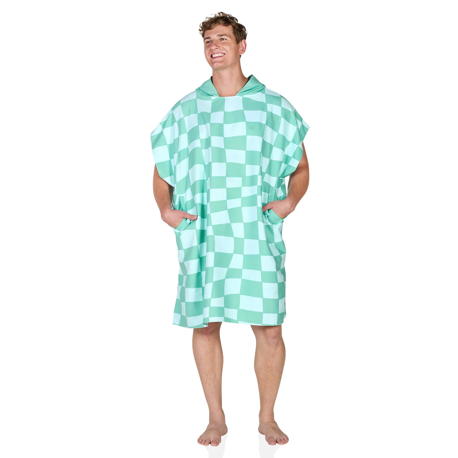 Dock & Bay Poncho - Adults - Check Mate - Image 8