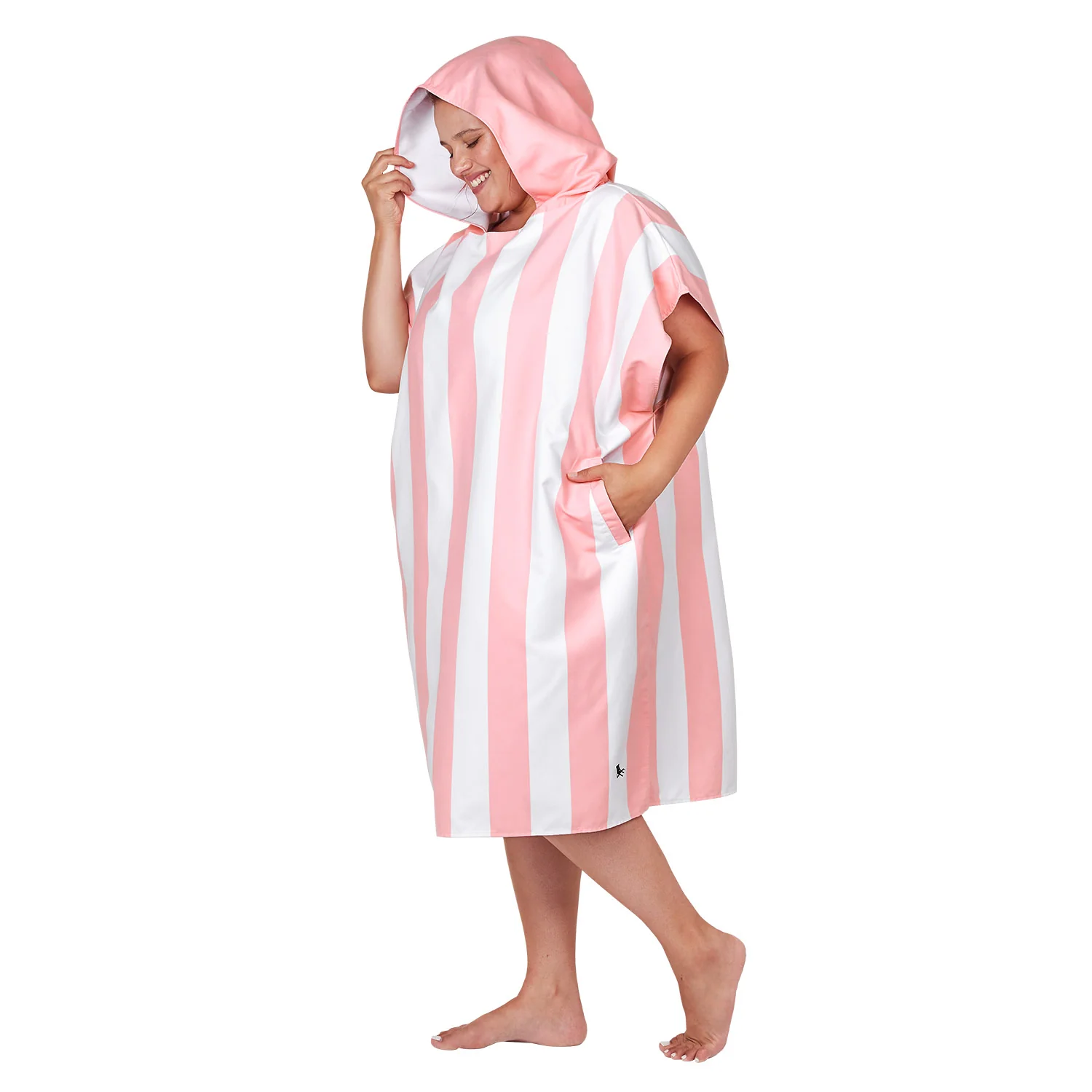 Dock & Bay Poncho - Adults - Malibu Pink Outlet - Image 13