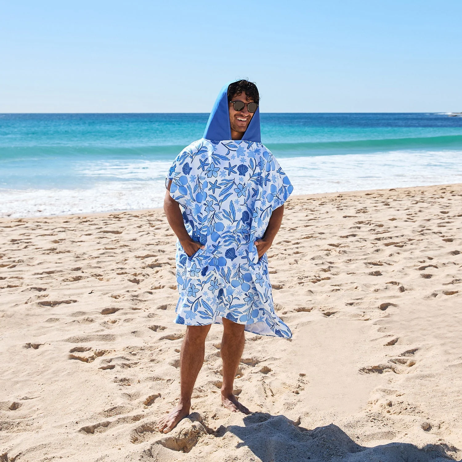 Dock & Bay Poncho - Adults - Wavy Baby - Image 5