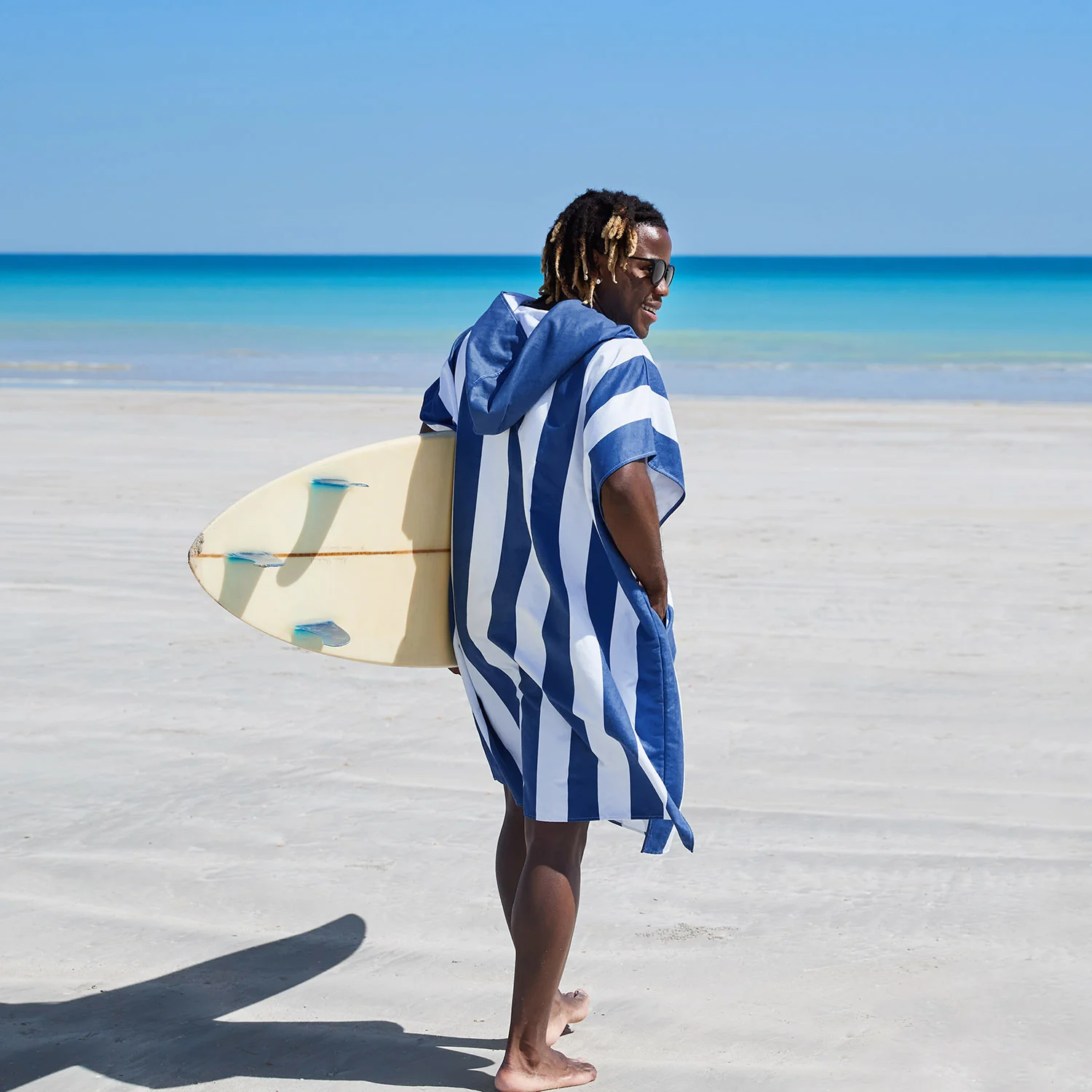 Dock & Bay Poncho - Adults - Whitsunday Blue - Outlet - Image 17