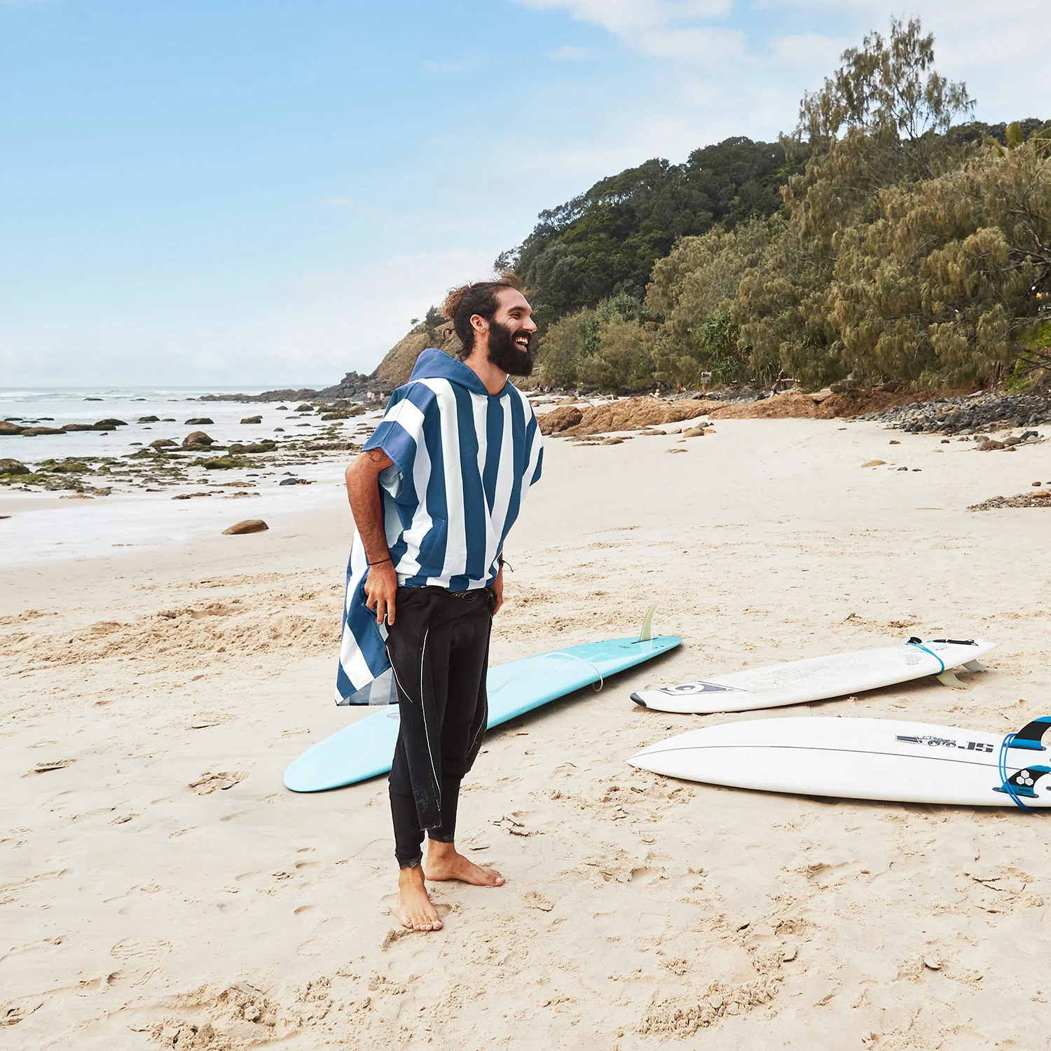 Dock & Bay Poncho - Adults - Whitsunday Blue - Outlet - Image 22