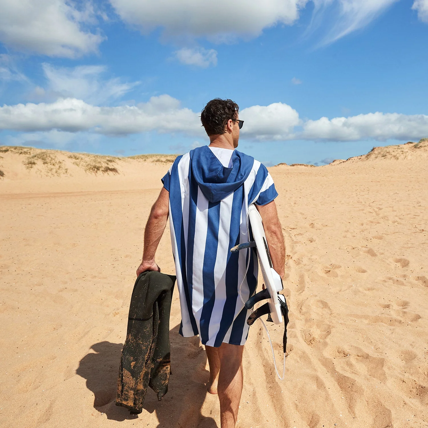 Dock & Bay Poncho - Adults - Whitsunday Blue - Outlet - Image 3