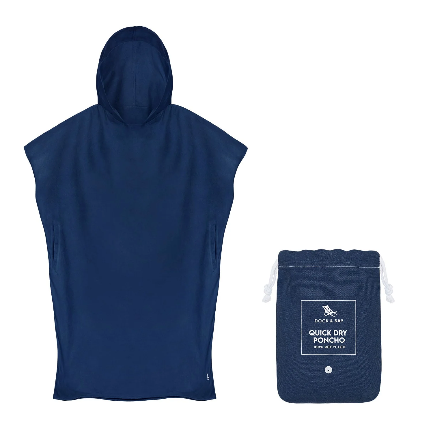Dock & Bay Poncho - Adults - Yosemite Navy Outlet - Image 19