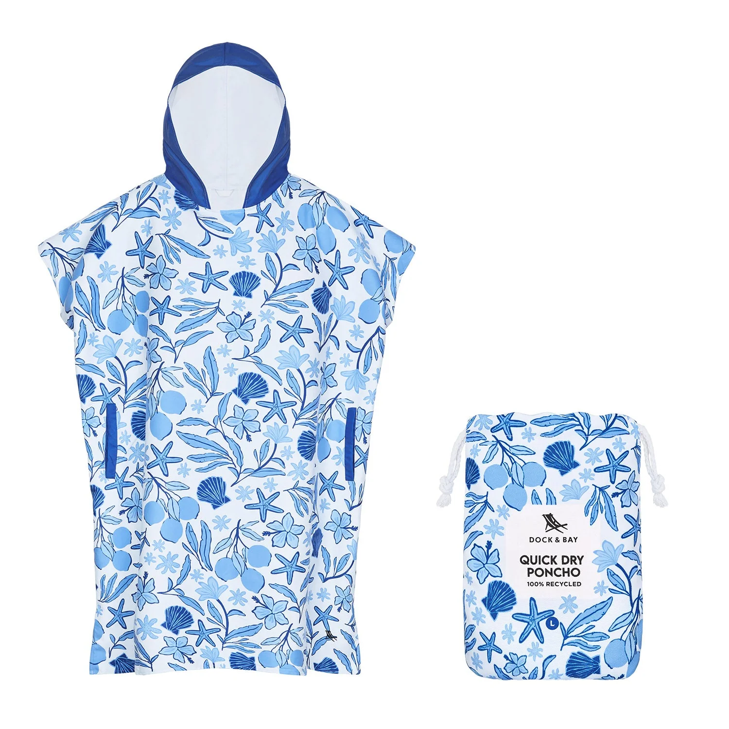Dock & Bay Poncho - Adults - Wavy Baby - Image 16