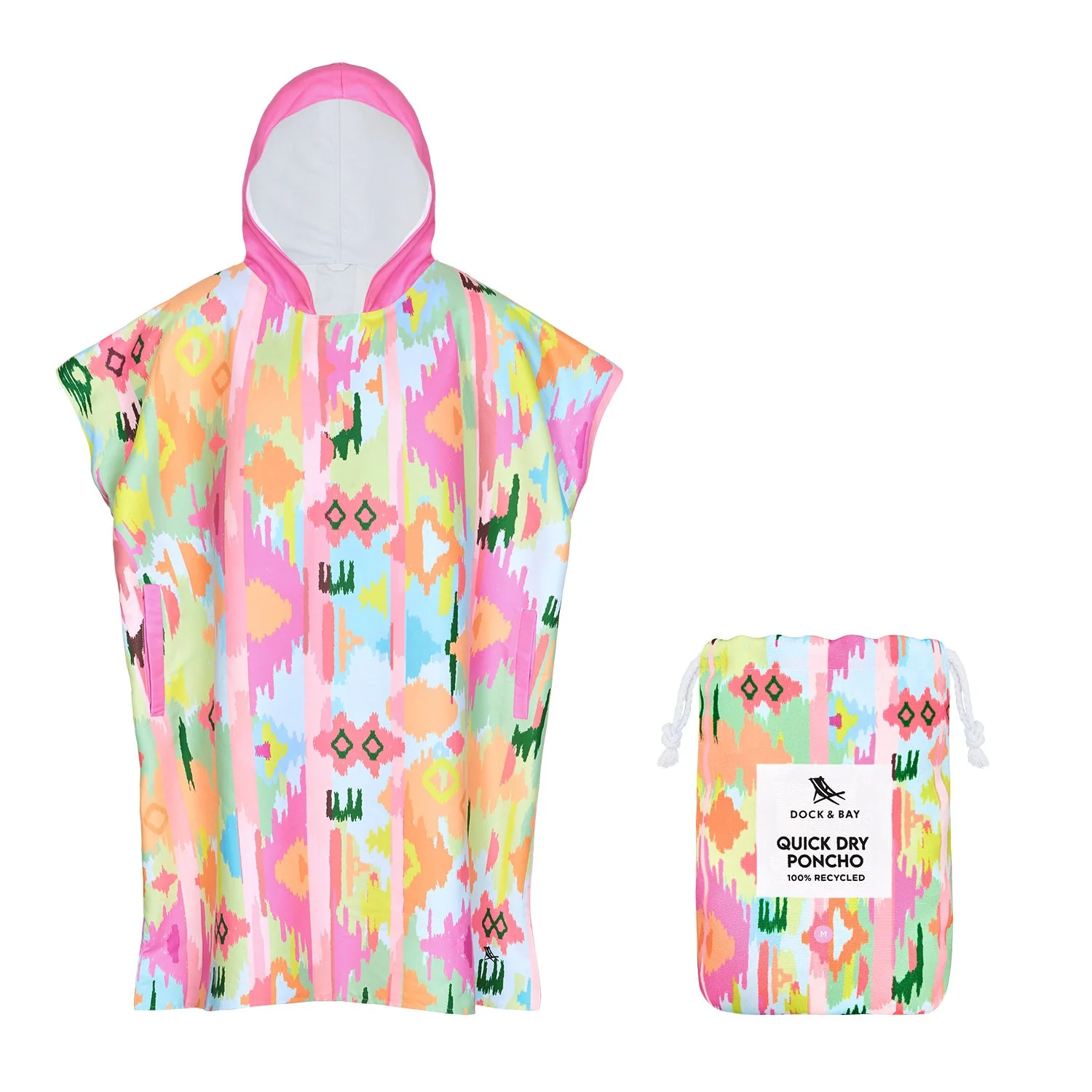 Dock & Bay Poncho - Adults - Ibiza Glow - Image 15