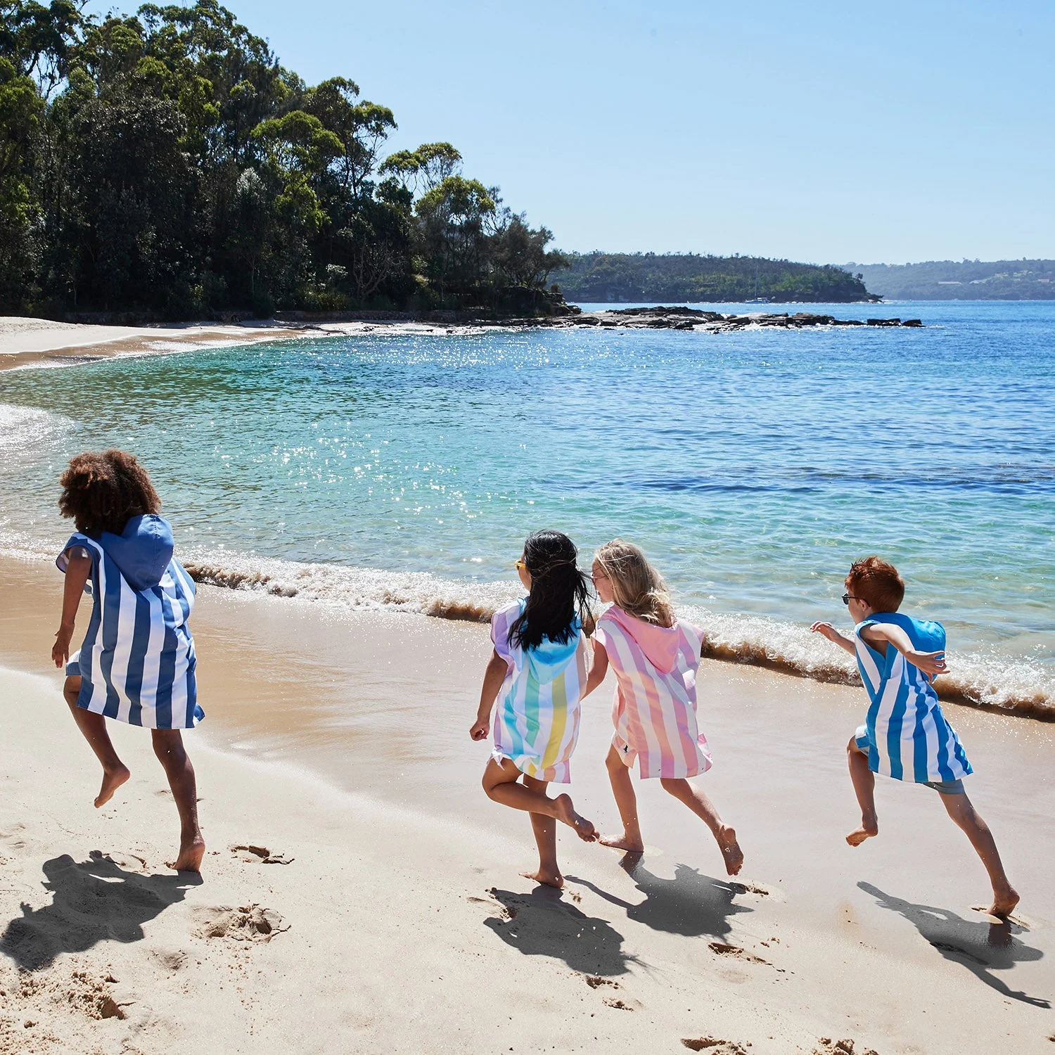 Dock & Bay Poncho - Kids - Malibu Pink - Image 10