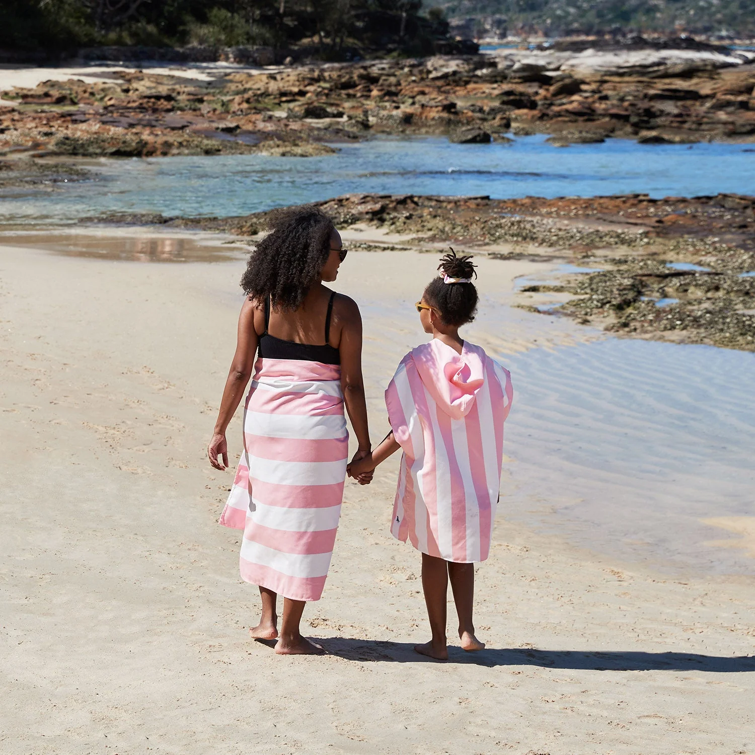 Dock & Bay Poncho - Kids - Malibu Pink - Image 11