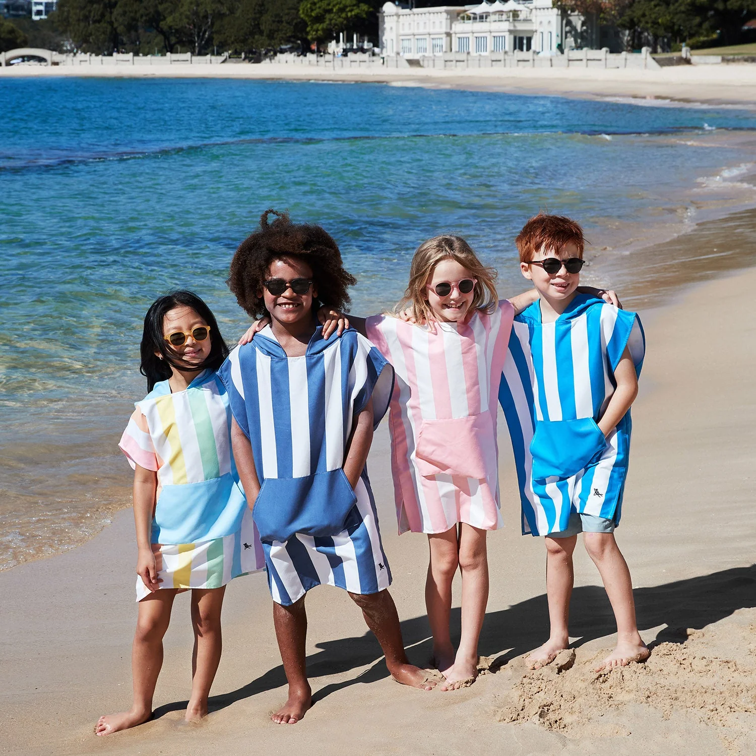 Dock & Bay Poncho - Kids - Whitsunday Blue - Image 11