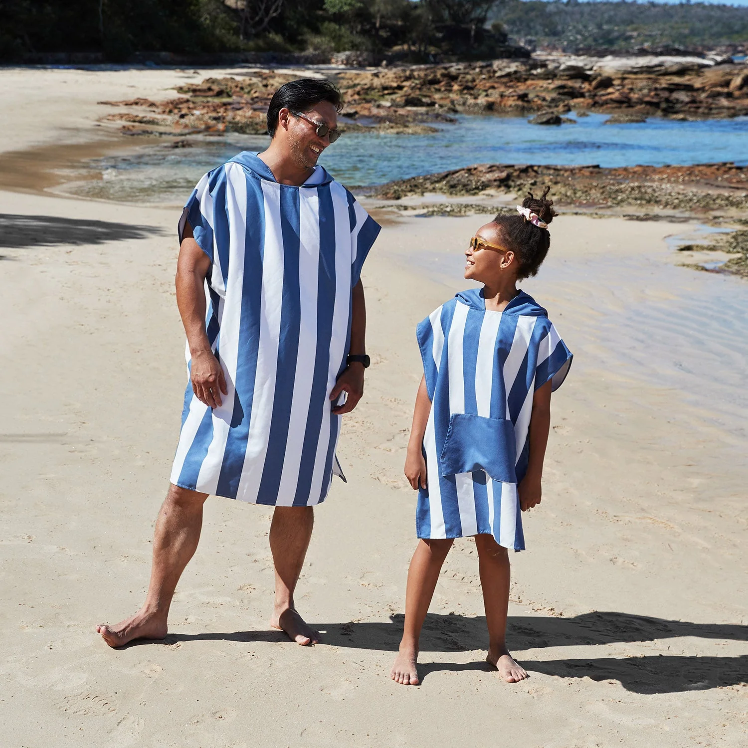 Dock & Bay Poncho - Kids - Whitsunday Blue - Image 14