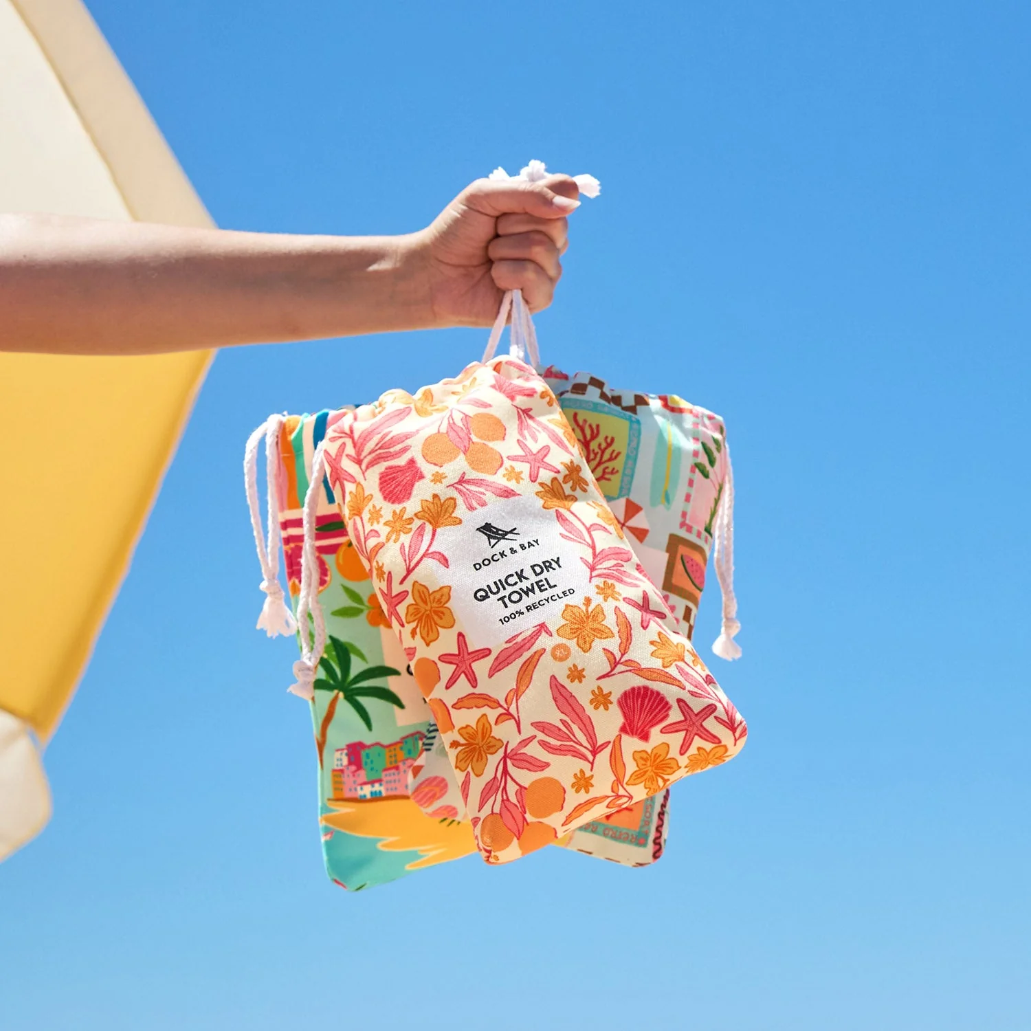 Dock & Bay Quick Dry Towels - Palm Paradise (Set of 6) - Image 2