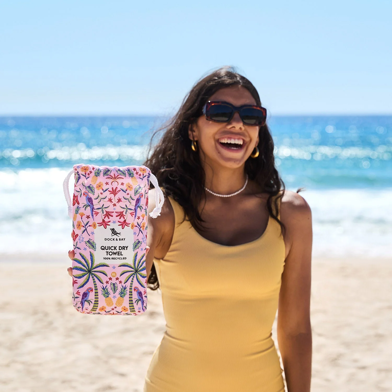 Dock & Bay Quick Dry Towel - Pink Paradise - Image 7