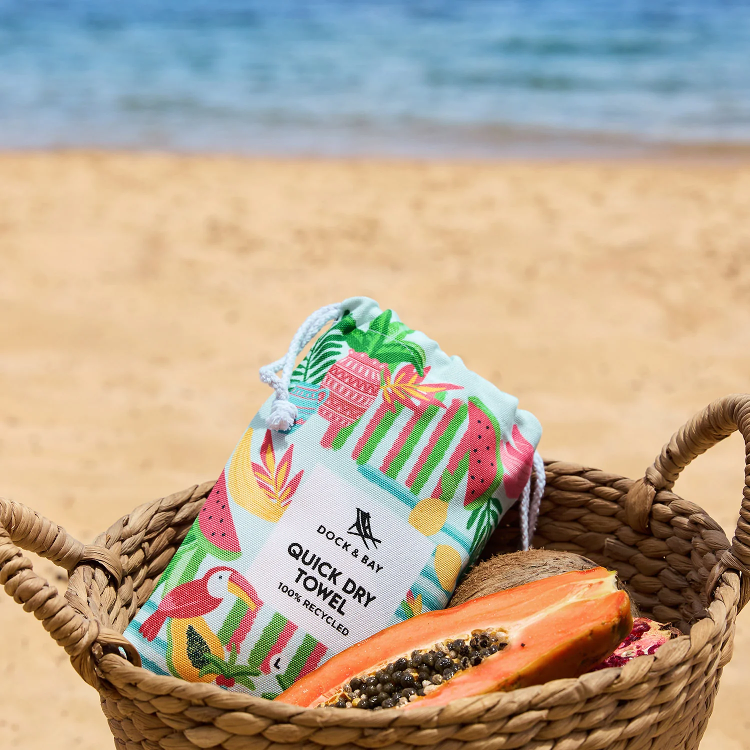 Dock & Bay Quick Dry Towel - Tropicana Treat - Image 10