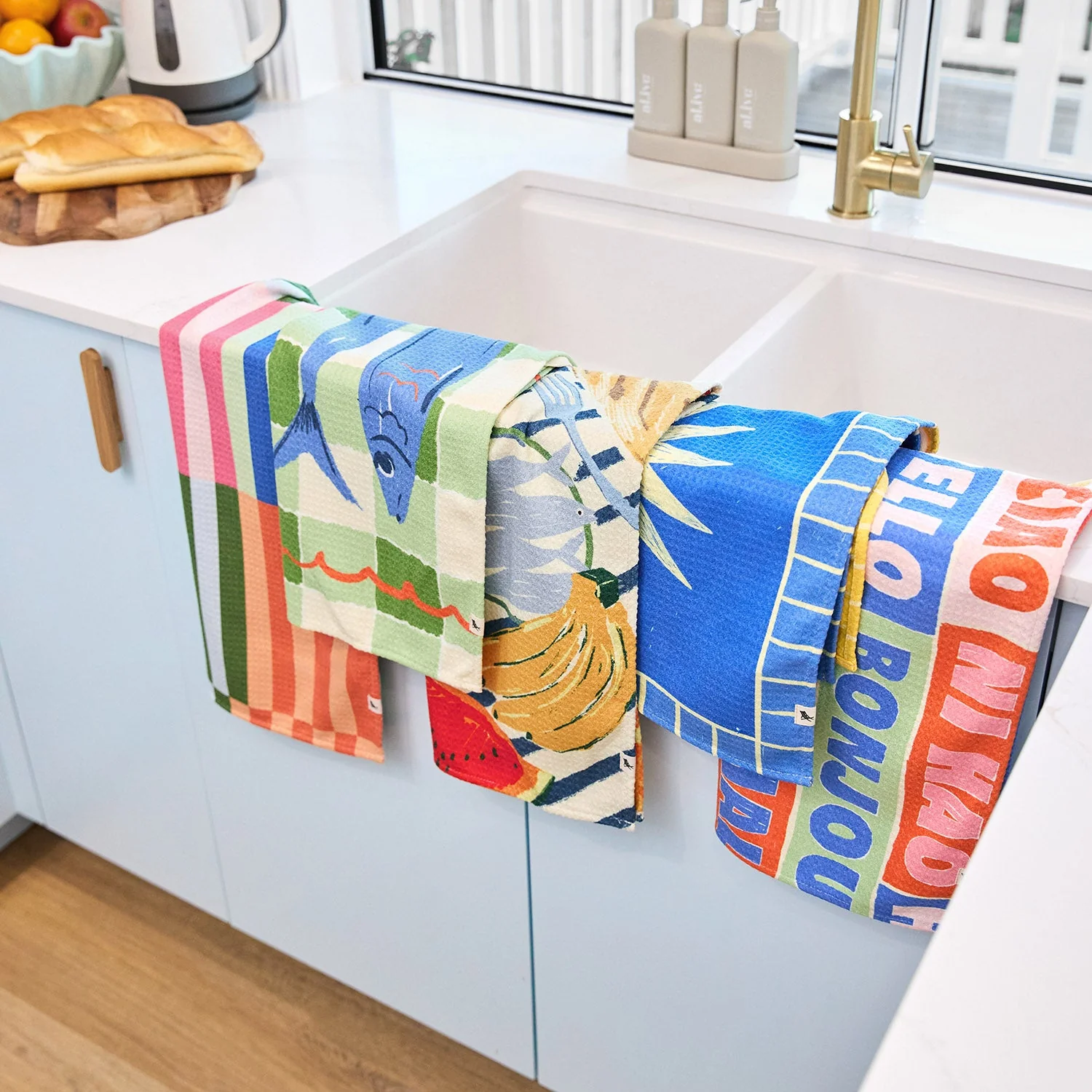 Dock & Bay Tea Towel - Kitchen Disco - Image 3