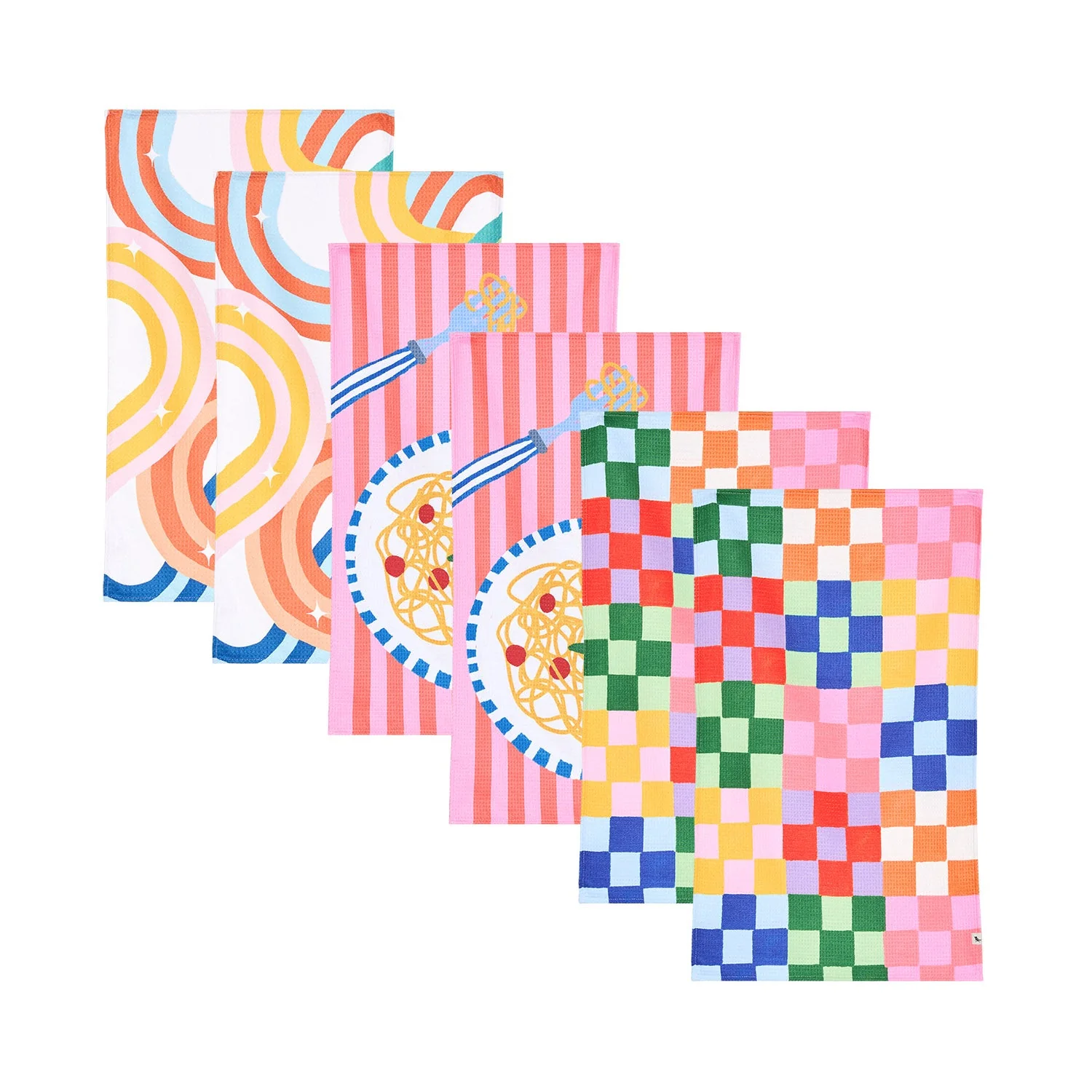 Dock & Bay Tea Towel - Spaghetti Night (Set of 6) - Image 13